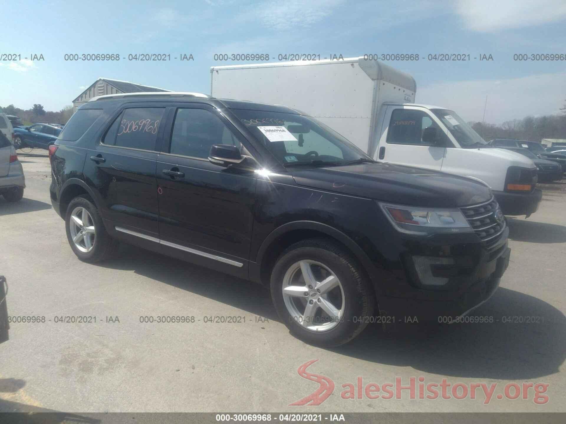 1FM5K8D84GGD18652 2016 FORD EXPLORER