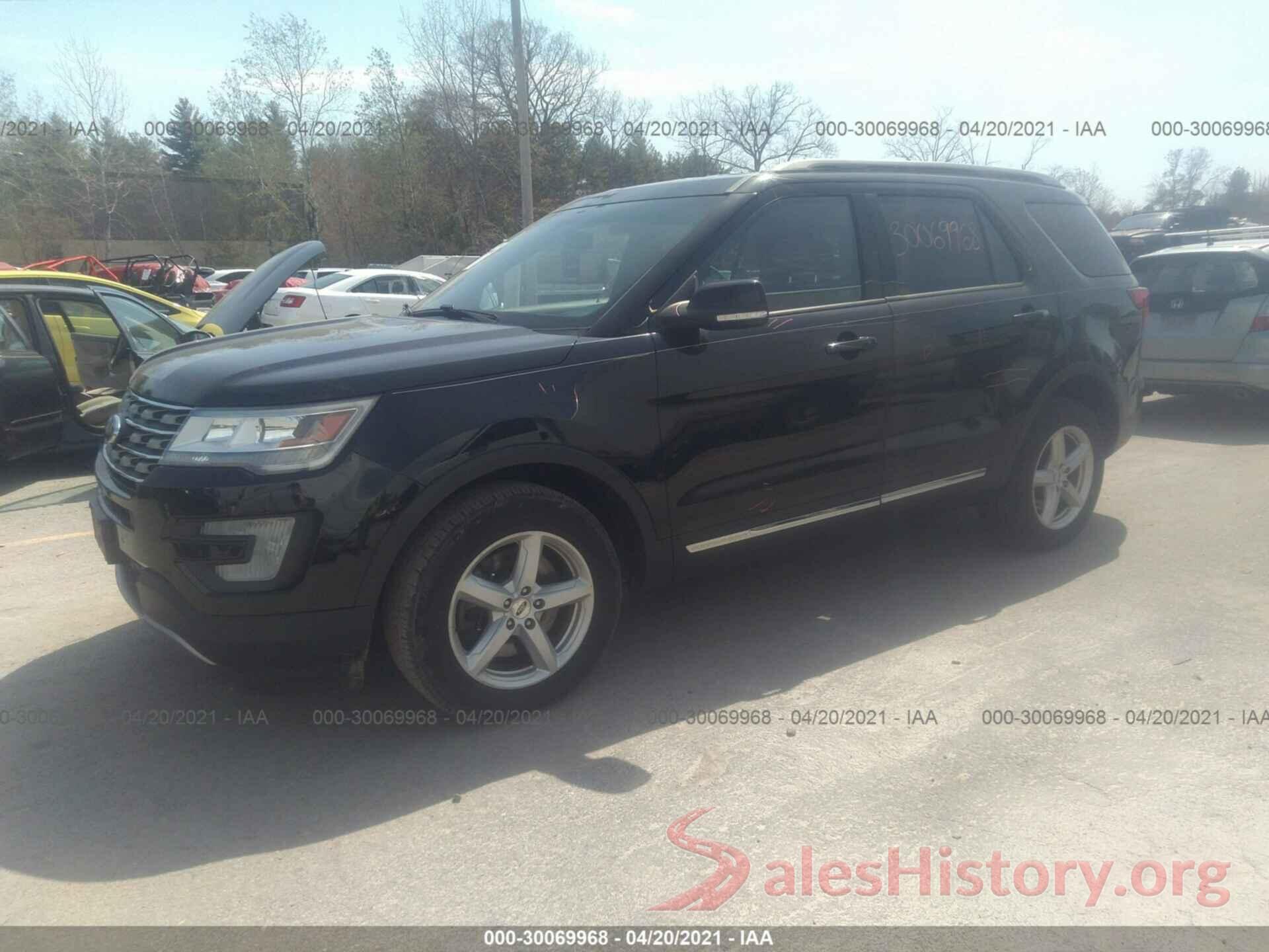 1FM5K8D84GGD18652 2016 FORD EXPLORER