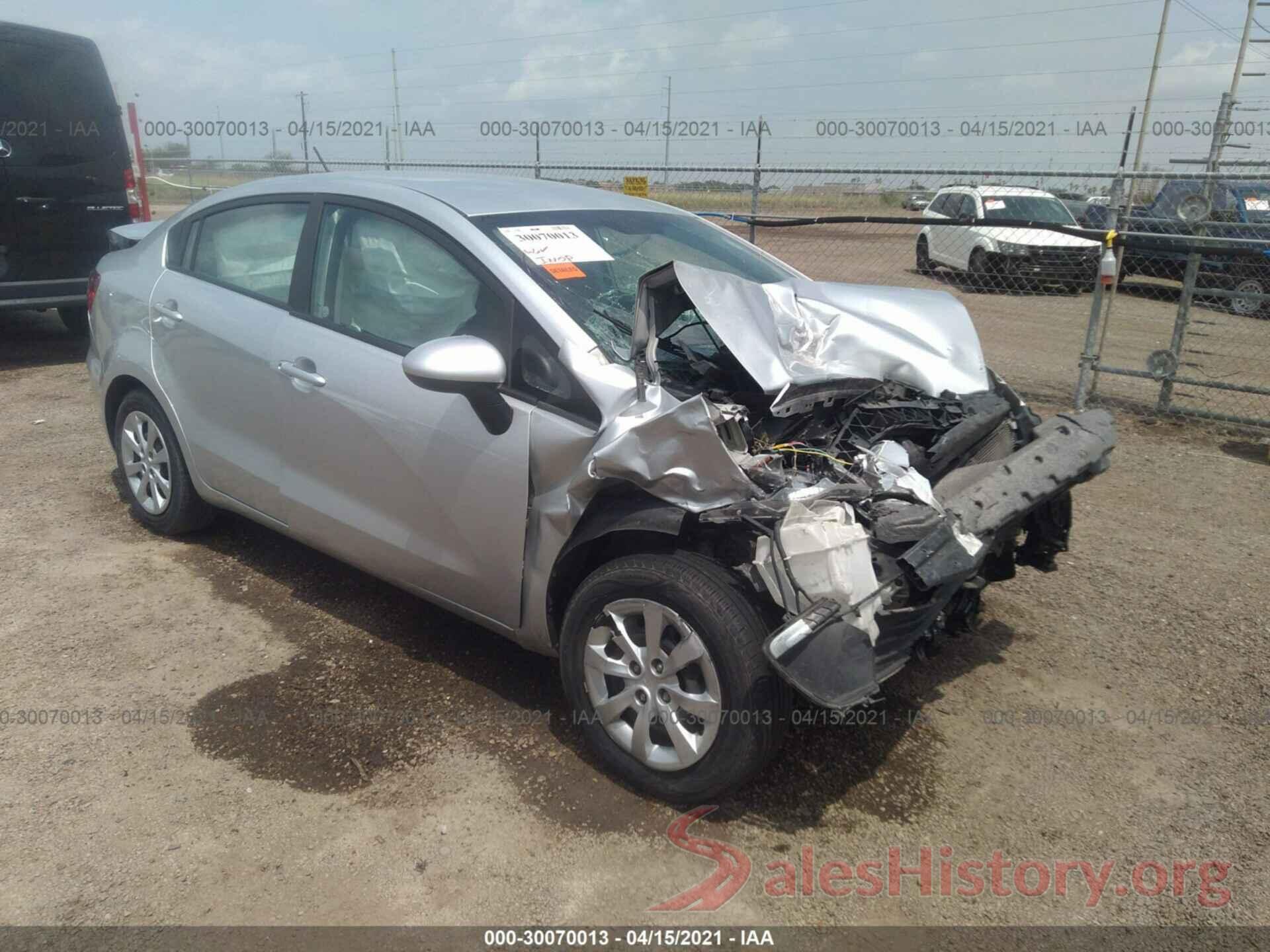 KNADM4A3XG6666129 2016 KIA RIO