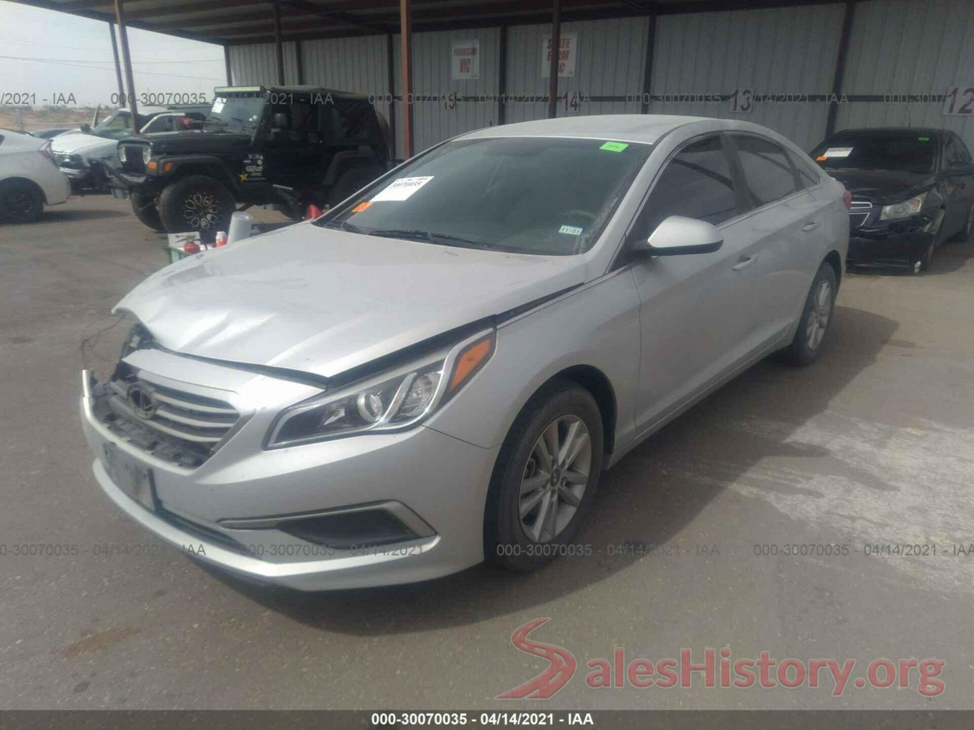 5NPE24AF2HH508866 2017 HYUNDAI SONATA