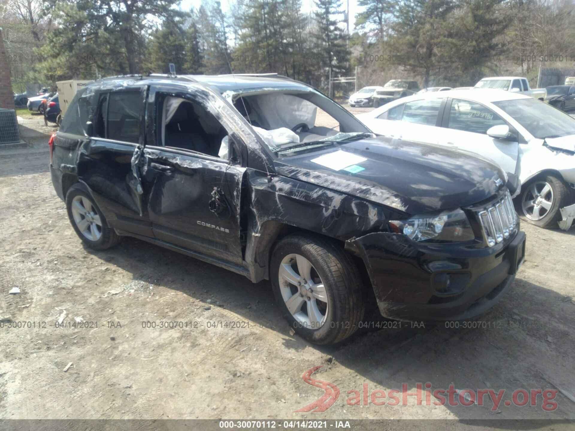 1C4NJDEB6HD205217 2017 JEEP COMPASS