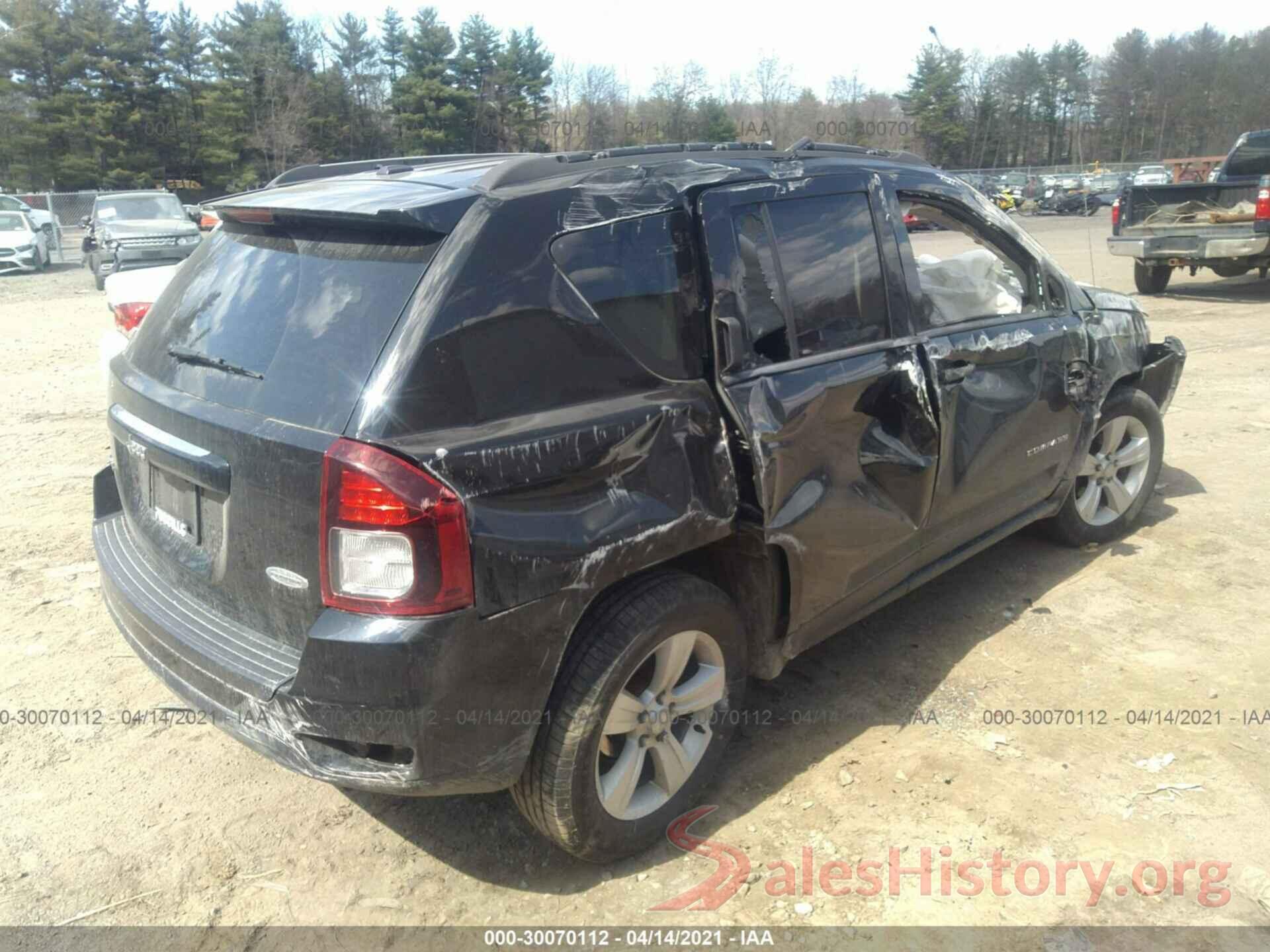 1C4NJDEB6HD205217 2017 JEEP COMPASS