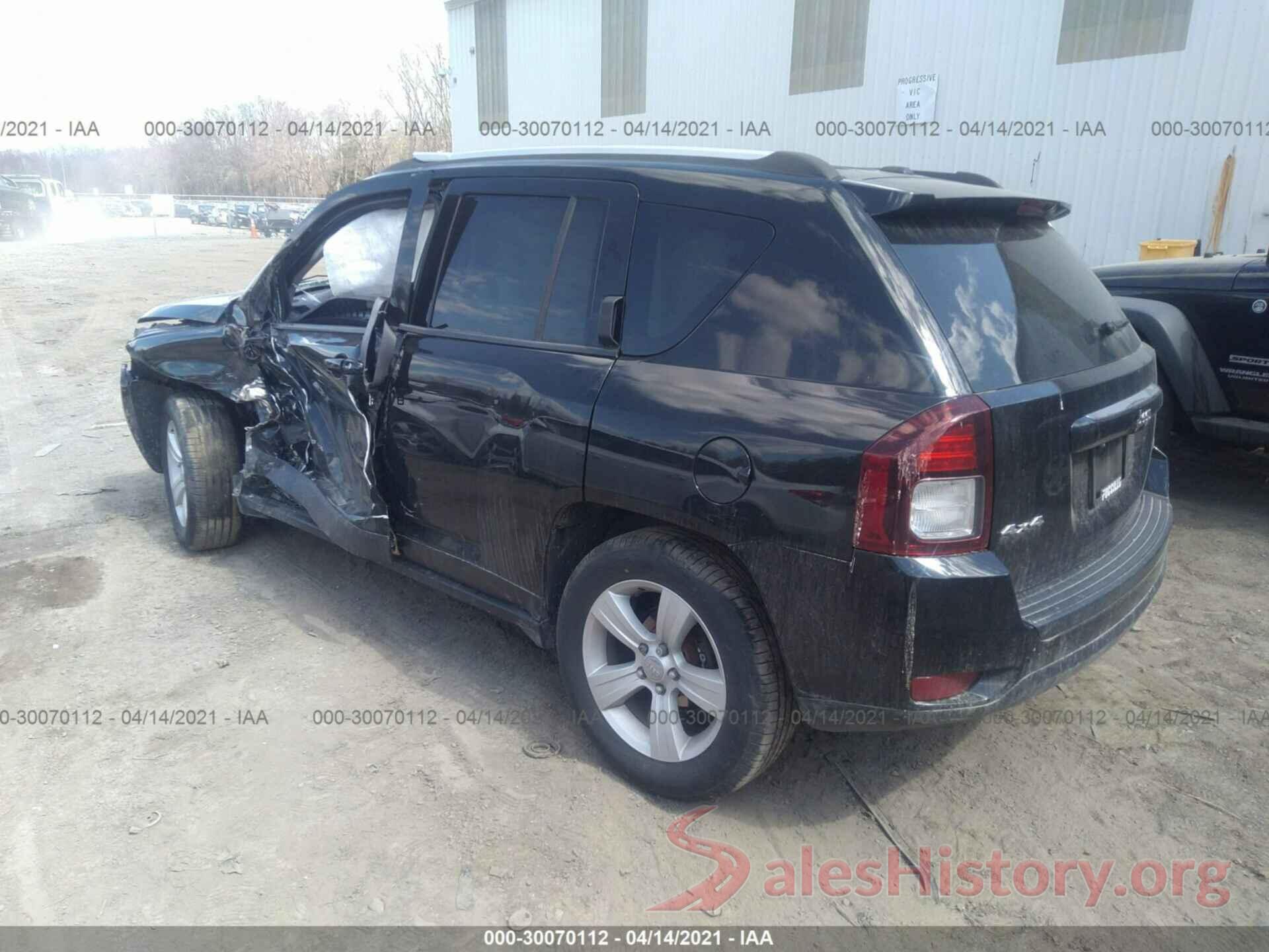 1C4NJDEB6HD205217 2017 JEEP COMPASS