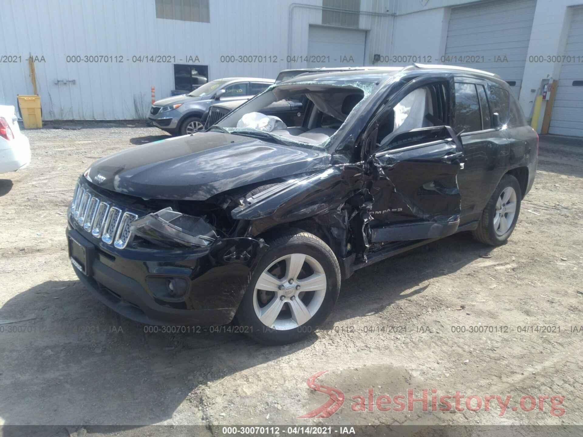 1C4NJDEB6HD205217 2017 JEEP COMPASS