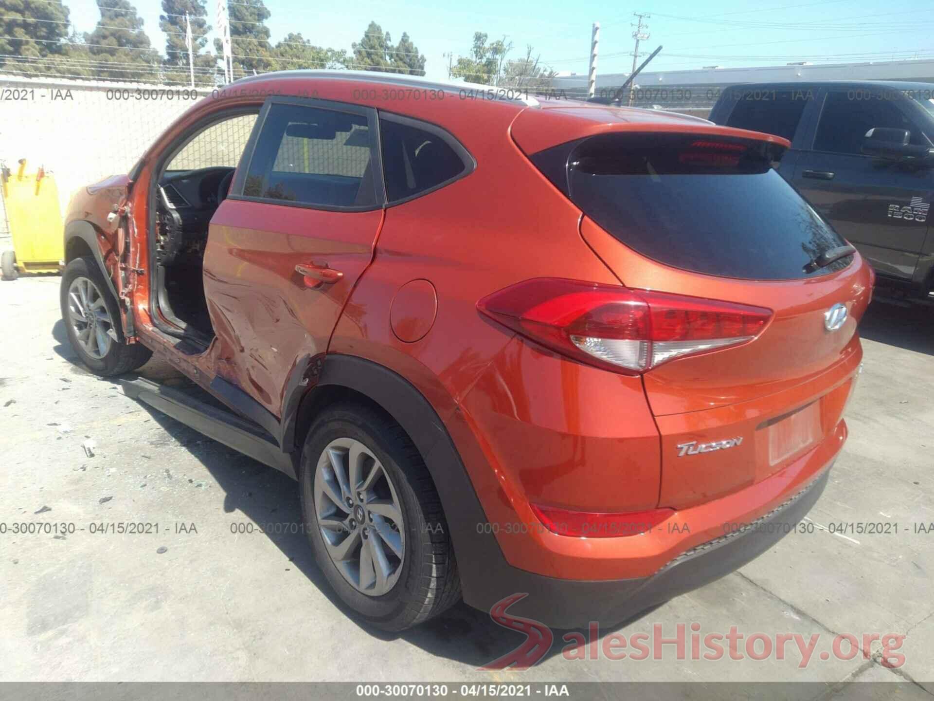 KM8J3CA41GU180702 2016 HYUNDAI TUCSON