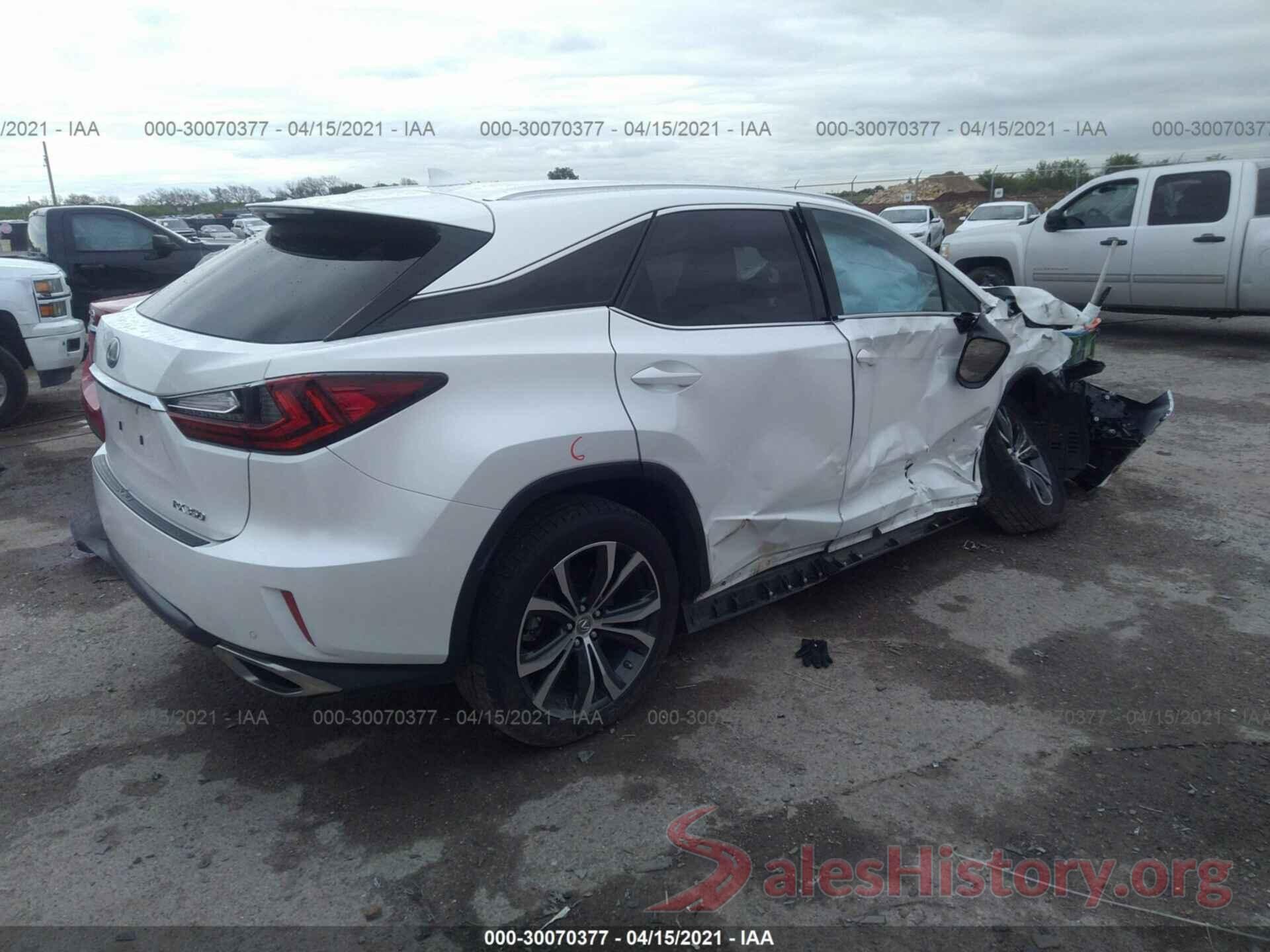 JTJBZMCA0H2023012 2017 LEXUS RX