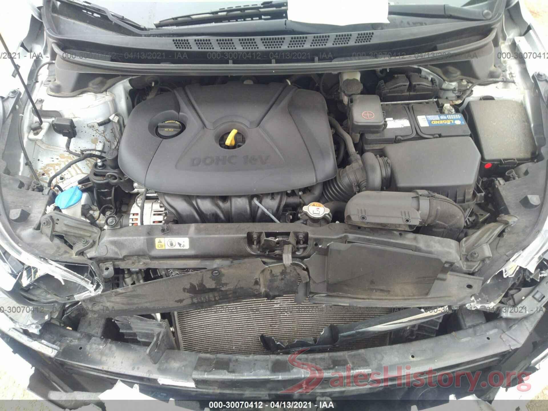 5NPDH4AE2GH672005 2016 HYUNDAI ELANTRA