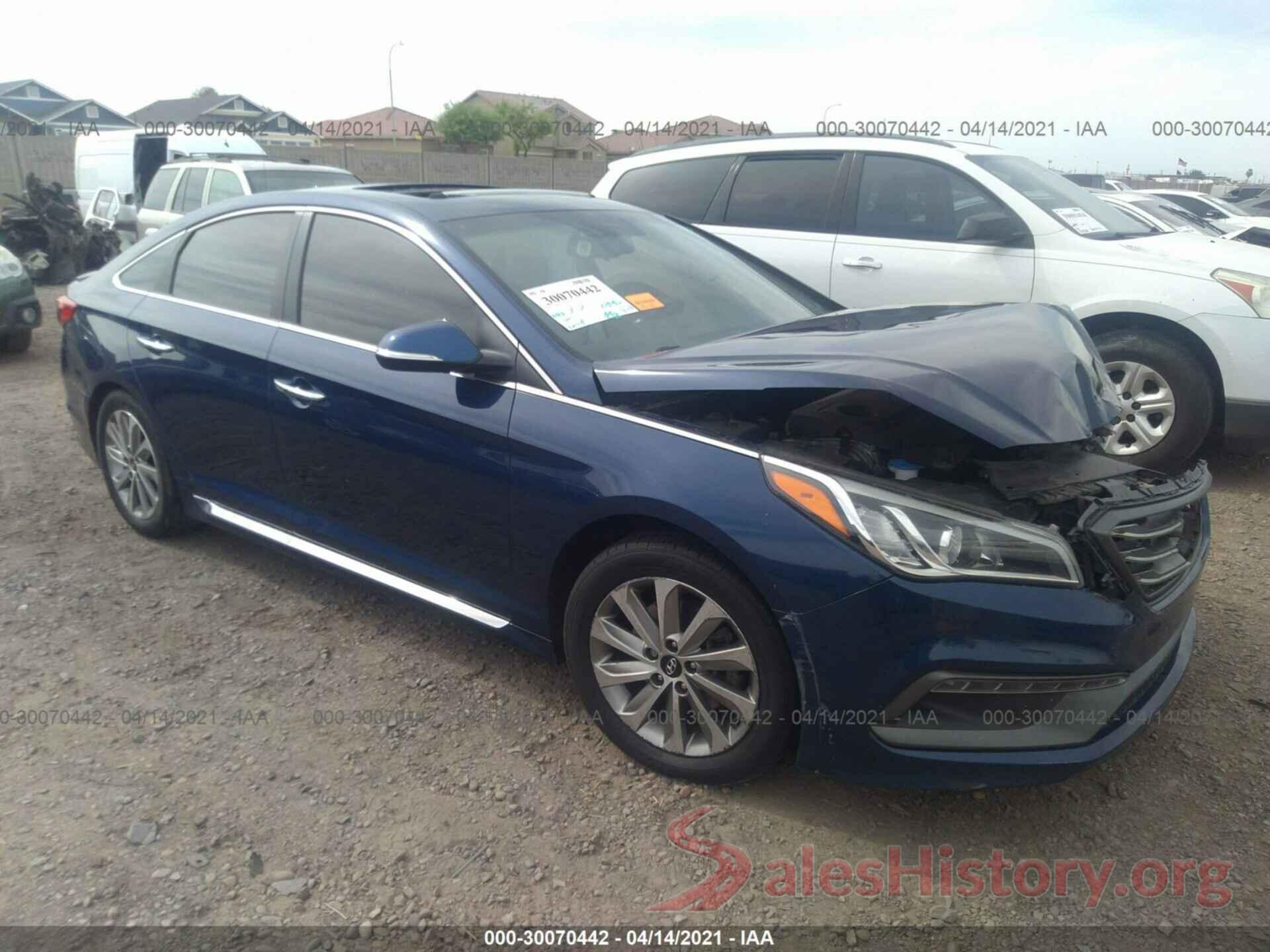 5NPE34AFXHH478433 2017 HYUNDAI SONATA