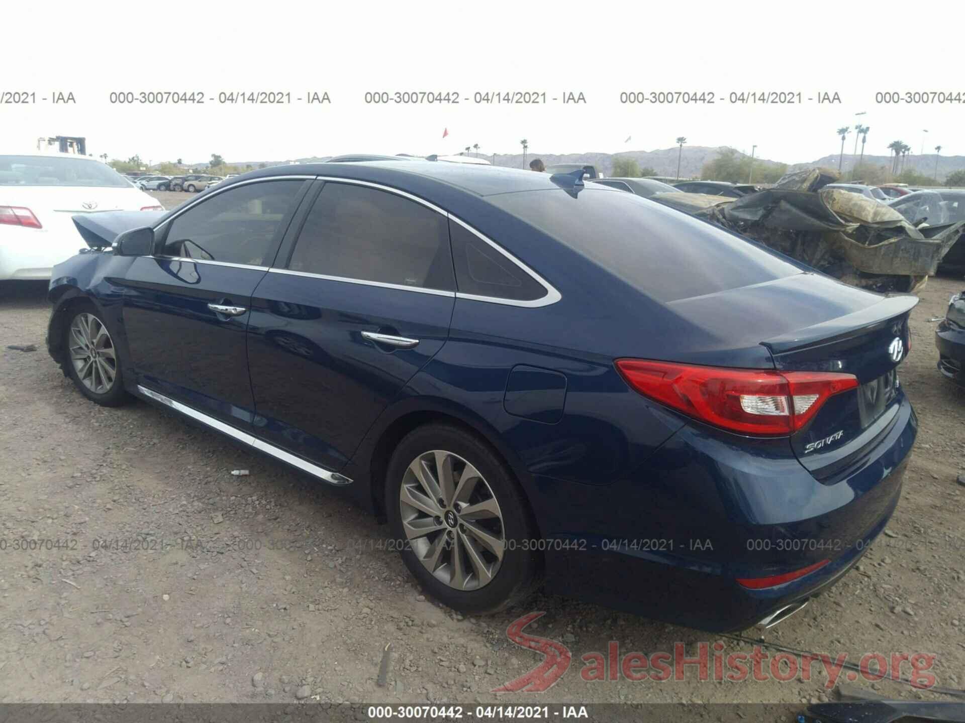 5NPE34AFXHH478433 2017 HYUNDAI SONATA