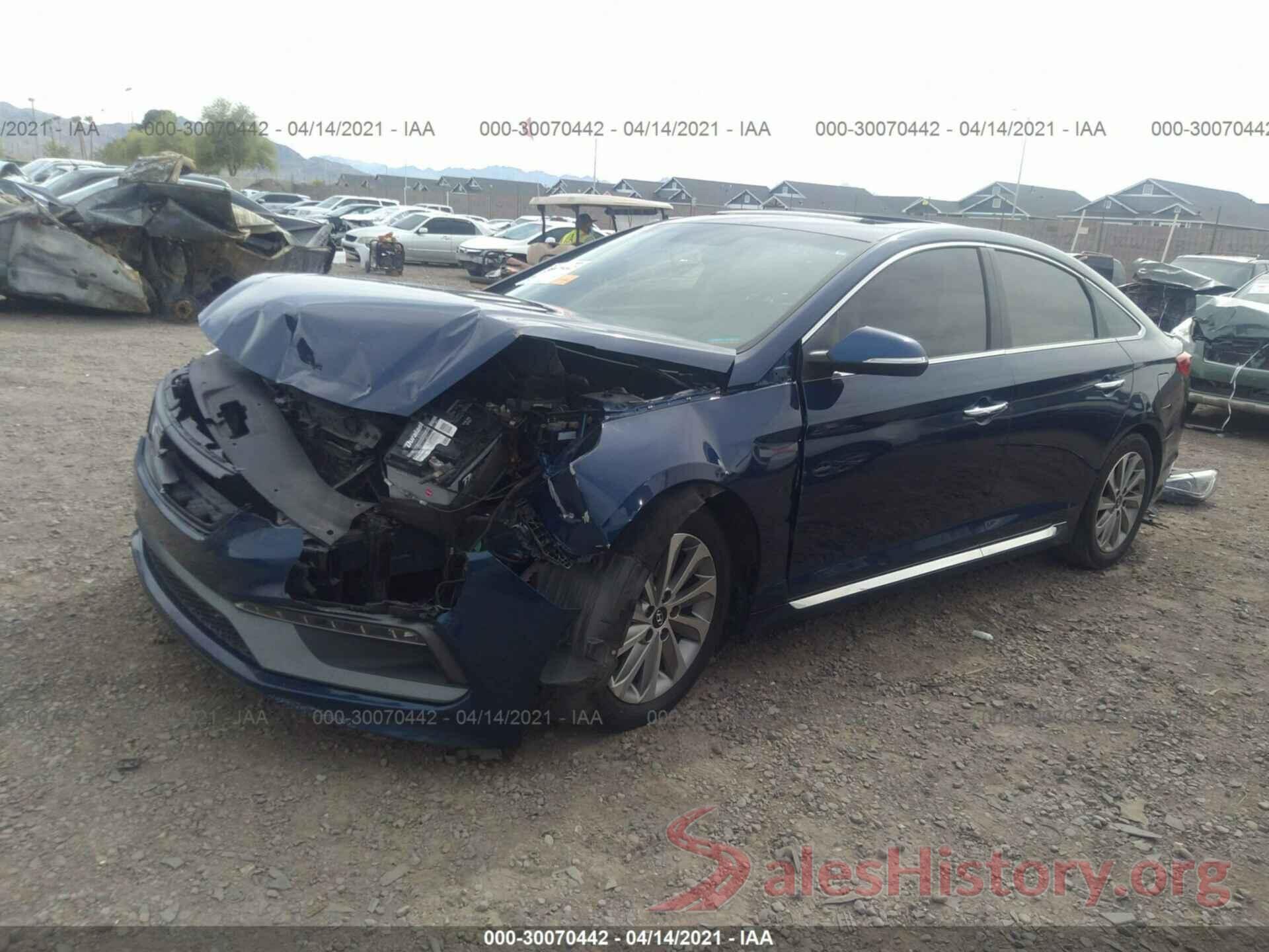 5NPE34AFXHH478433 2017 HYUNDAI SONATA