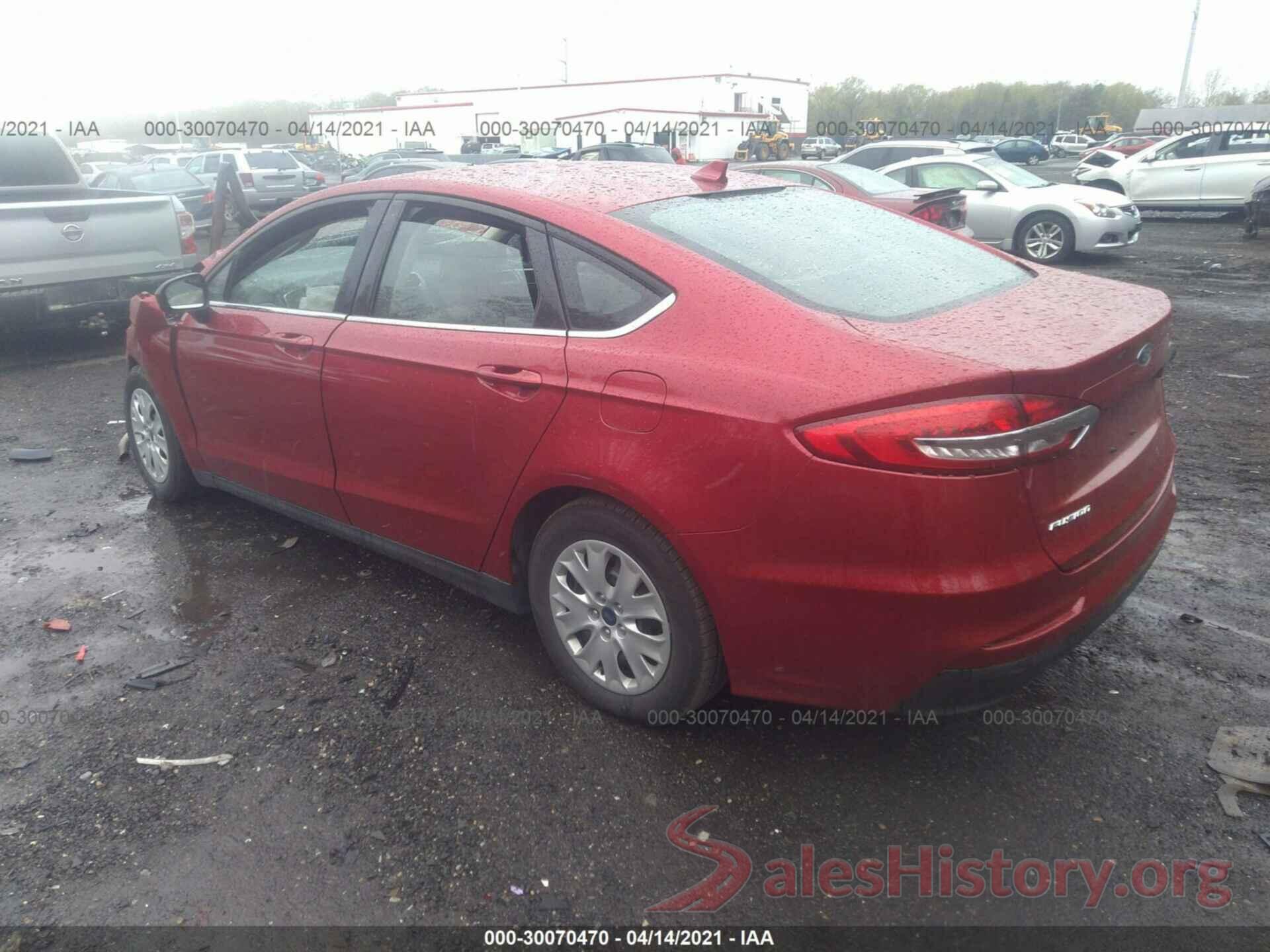 3FA6P0G75LR166548 2020 FORD FUSION