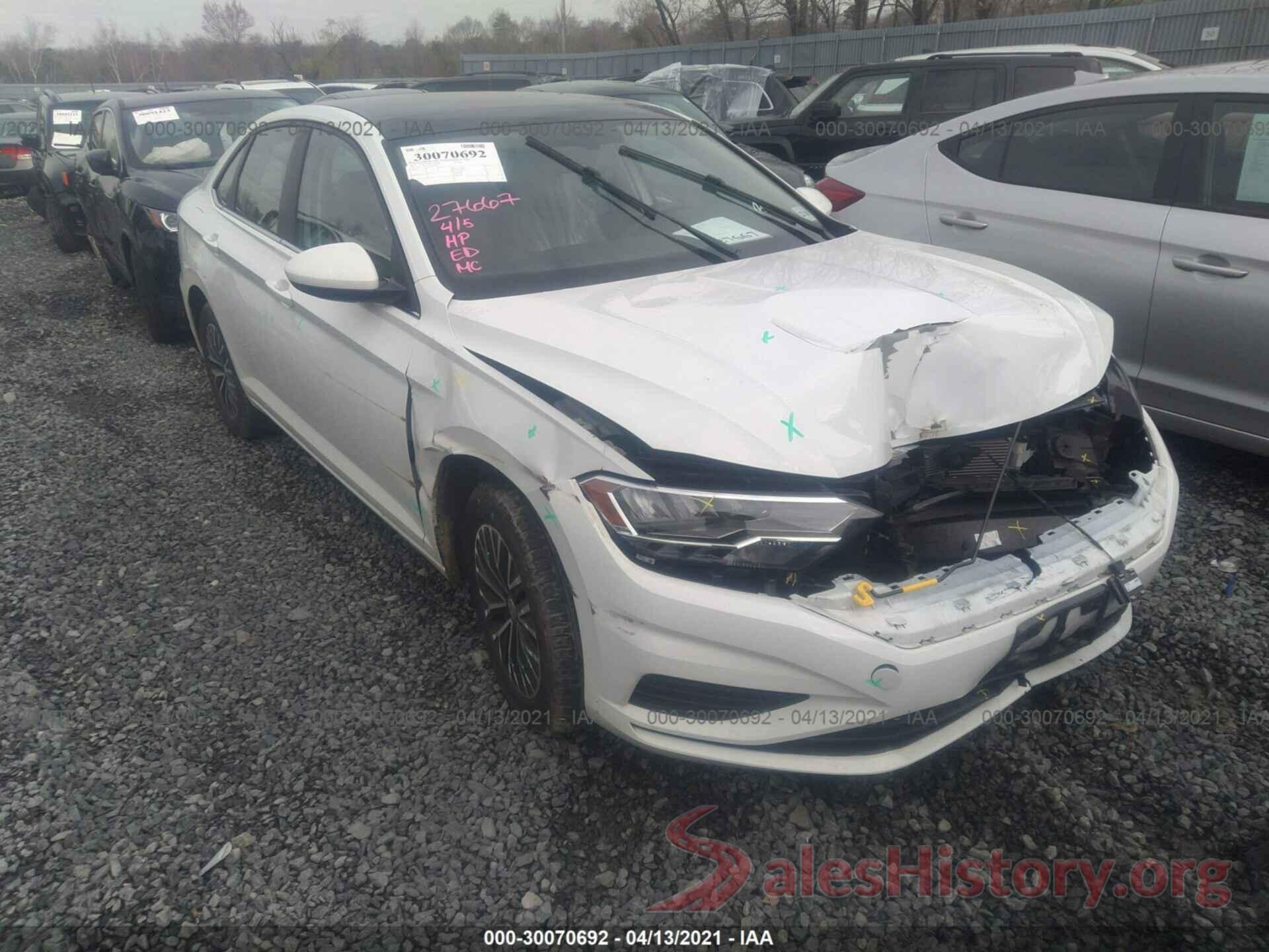 3VWC57BU1KM260590 2019 VOLKSWAGEN JETTA