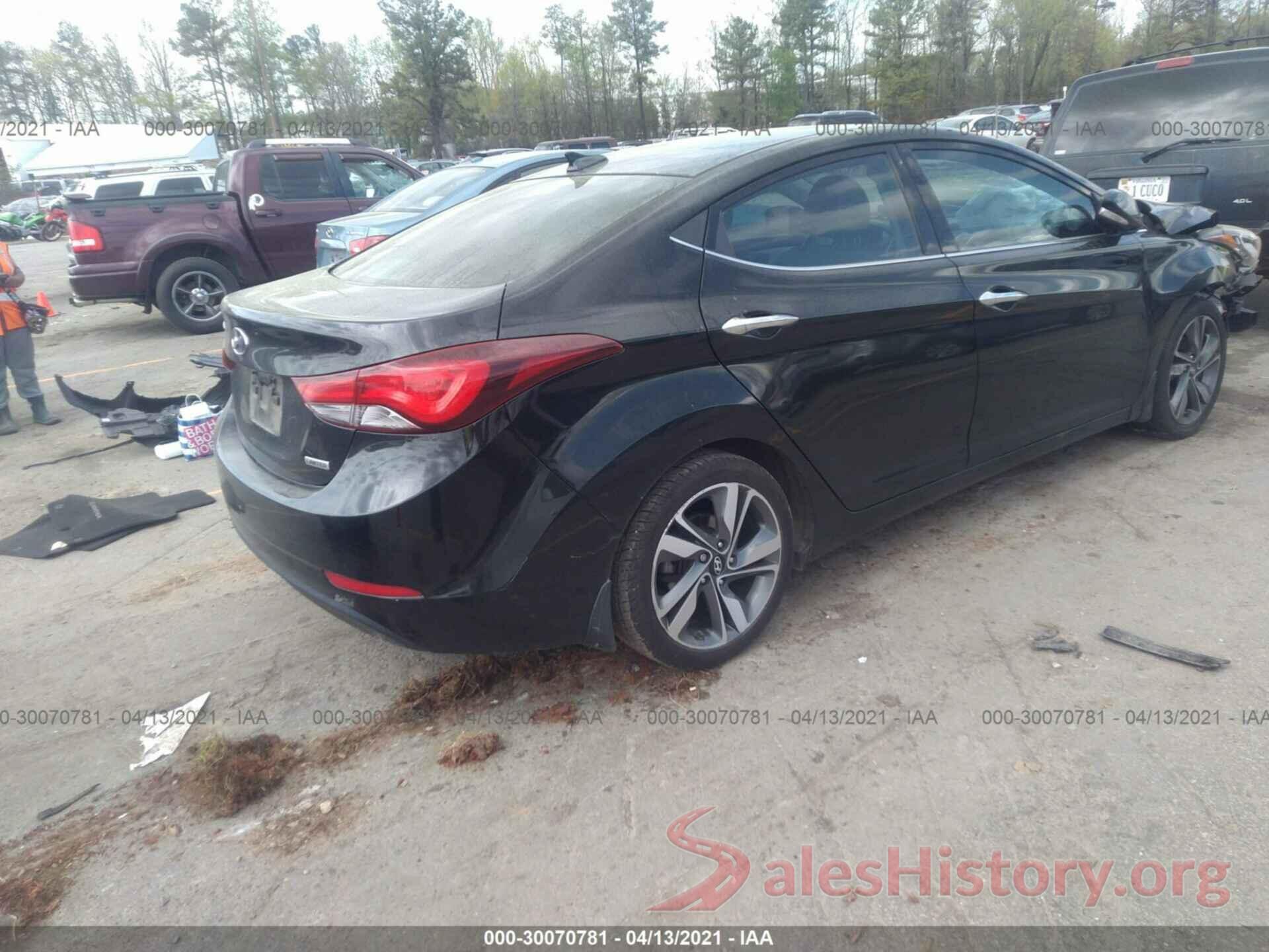 KMHDH4AEXFU379467 2015 HYUNDAI ELANTRA