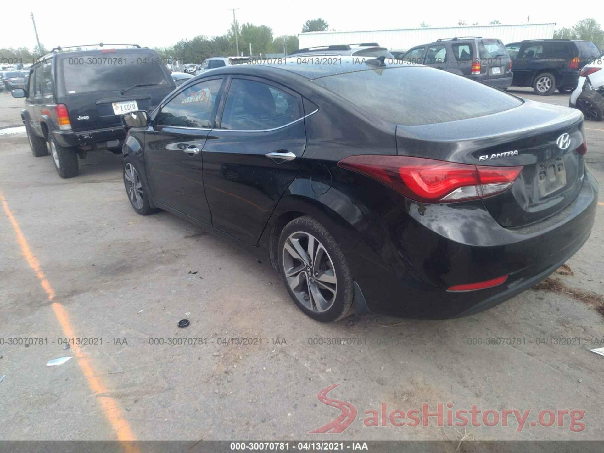 KMHDH4AEXFU379467 2015 HYUNDAI ELANTRA