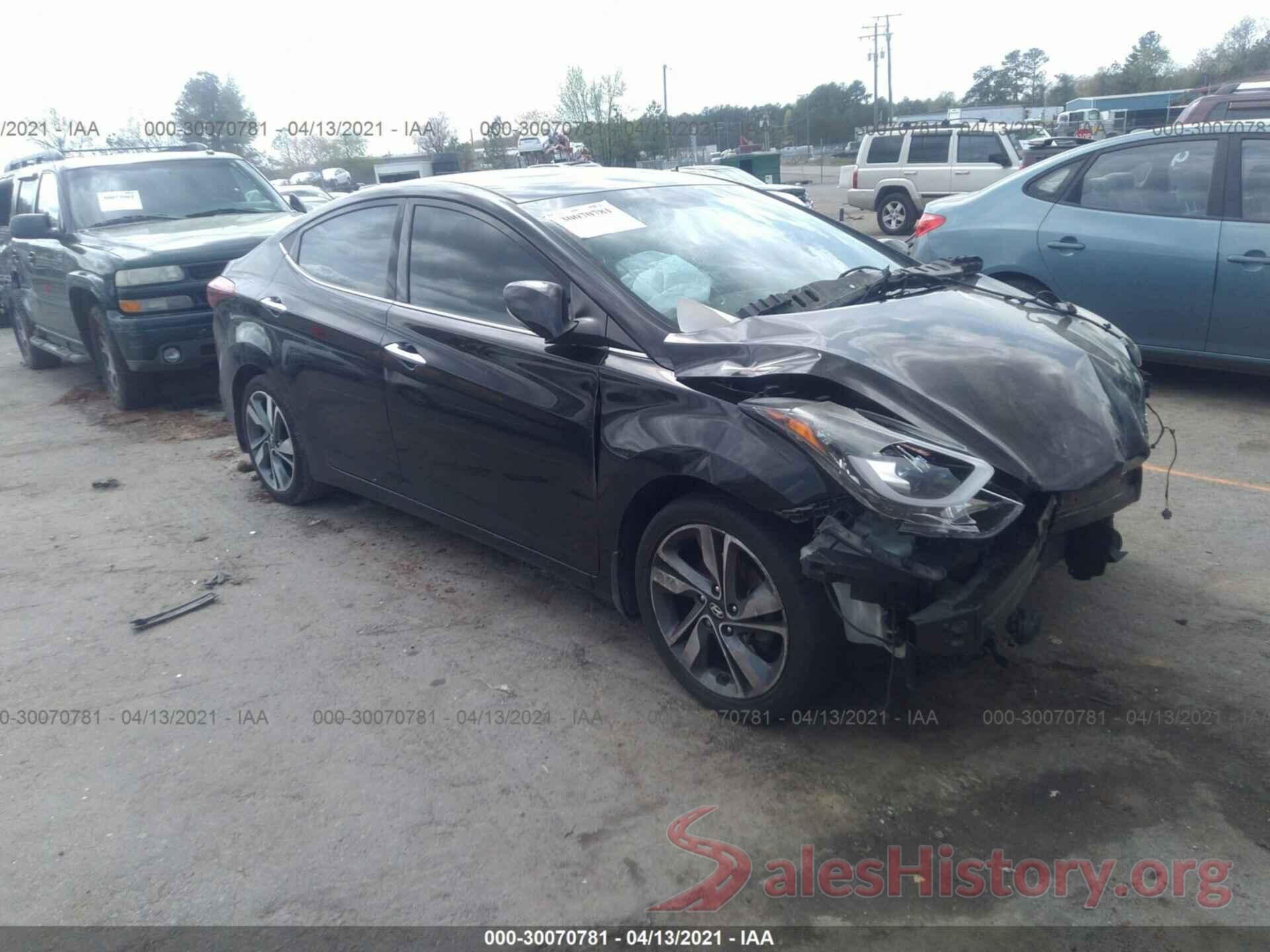 KMHDH4AEXFU379467 2015 HYUNDAI ELANTRA