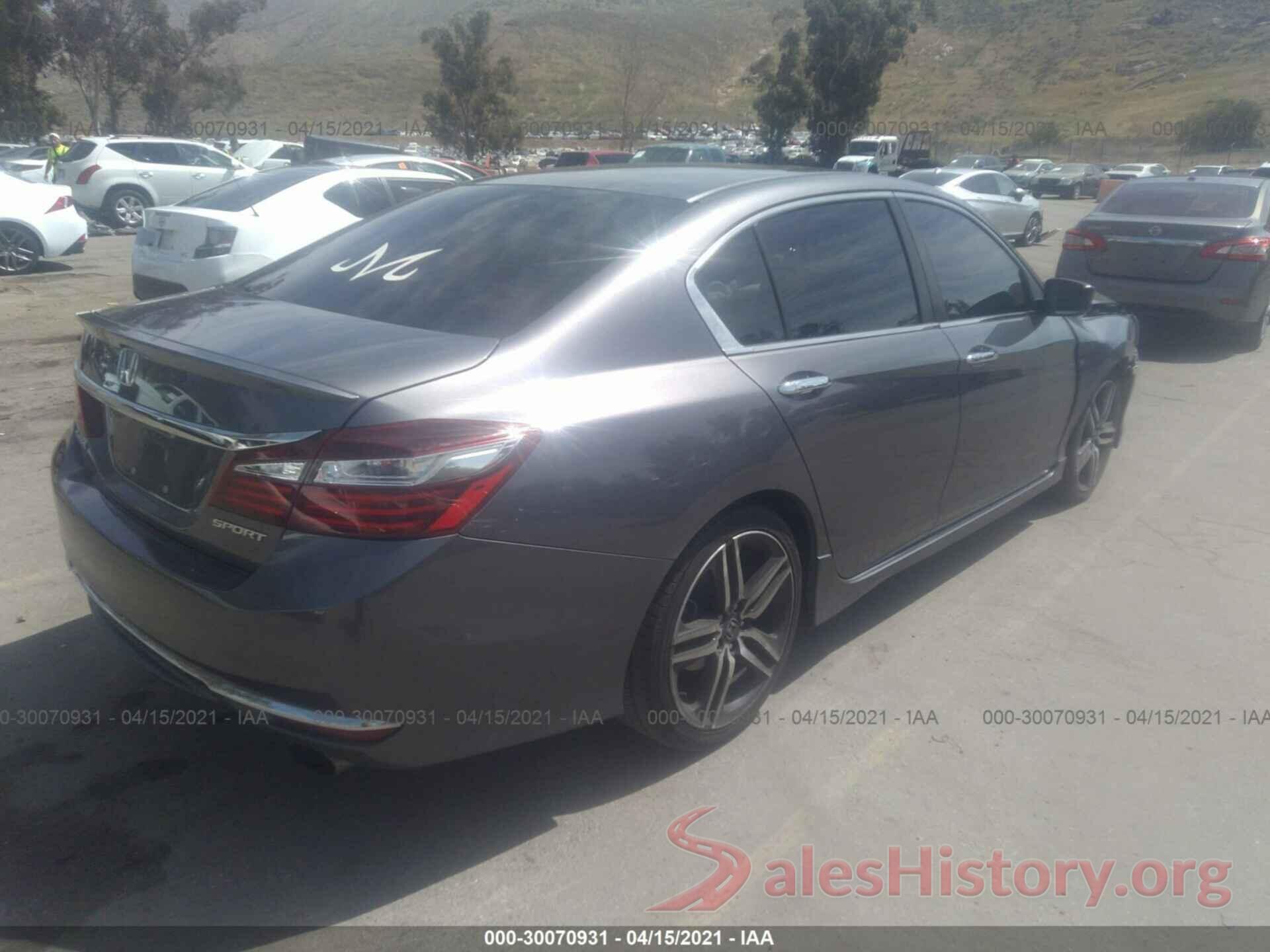 1HGCR2F56HA295498 2017 HONDA ACCORD SEDAN