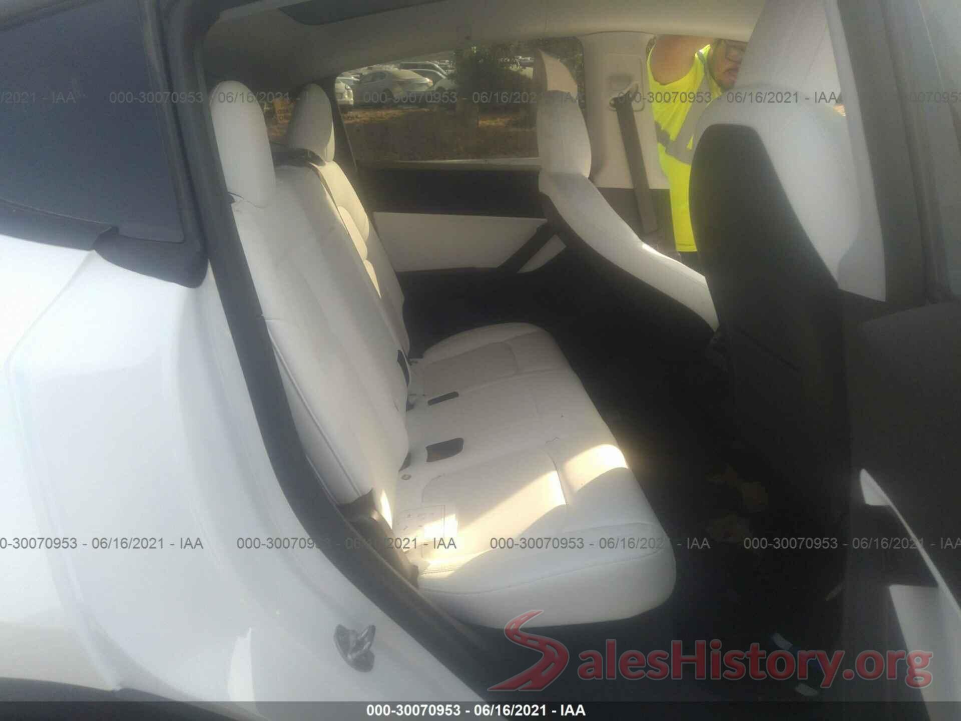 5YJYGDEE0MF096455 2021 TESLA MODEL Y