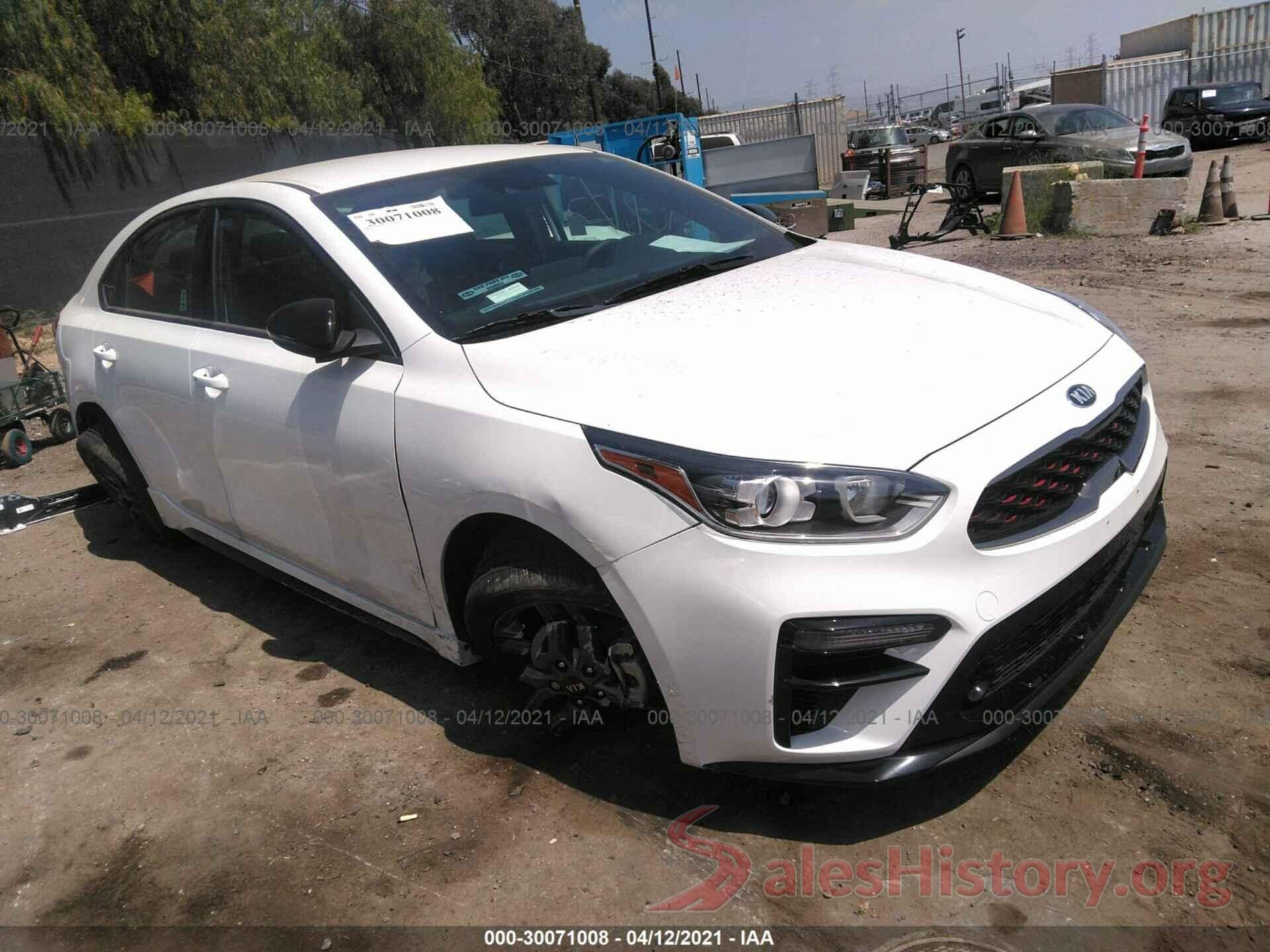 3KPF34AD4ME322227 2021 KIA FORTE