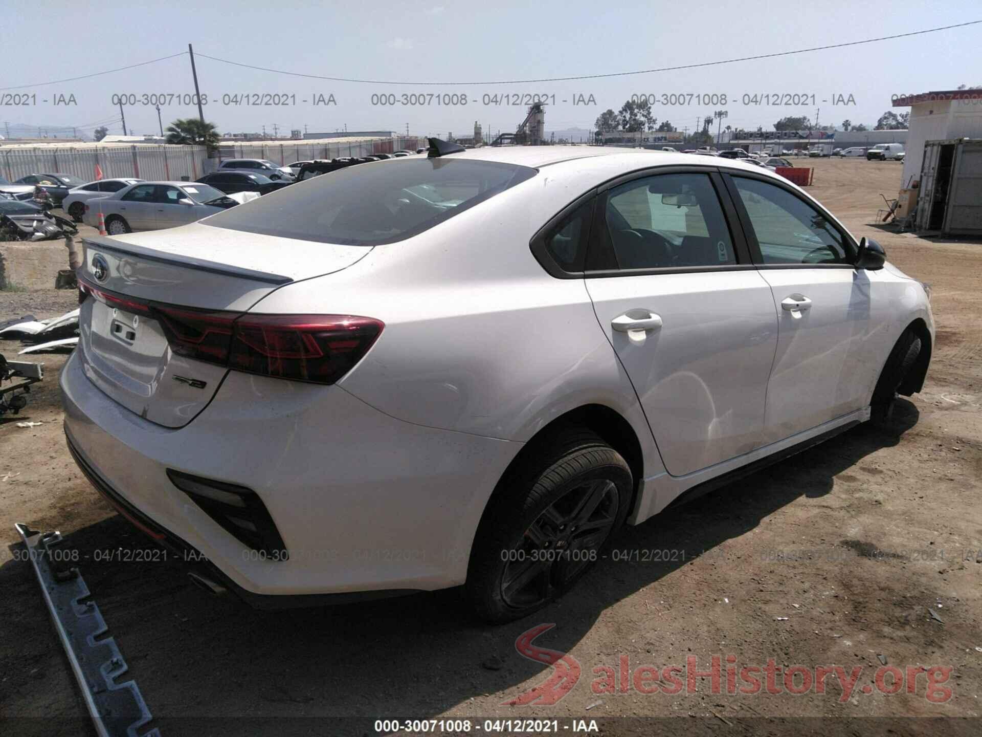 3KPF34AD4ME322227 2021 KIA FORTE