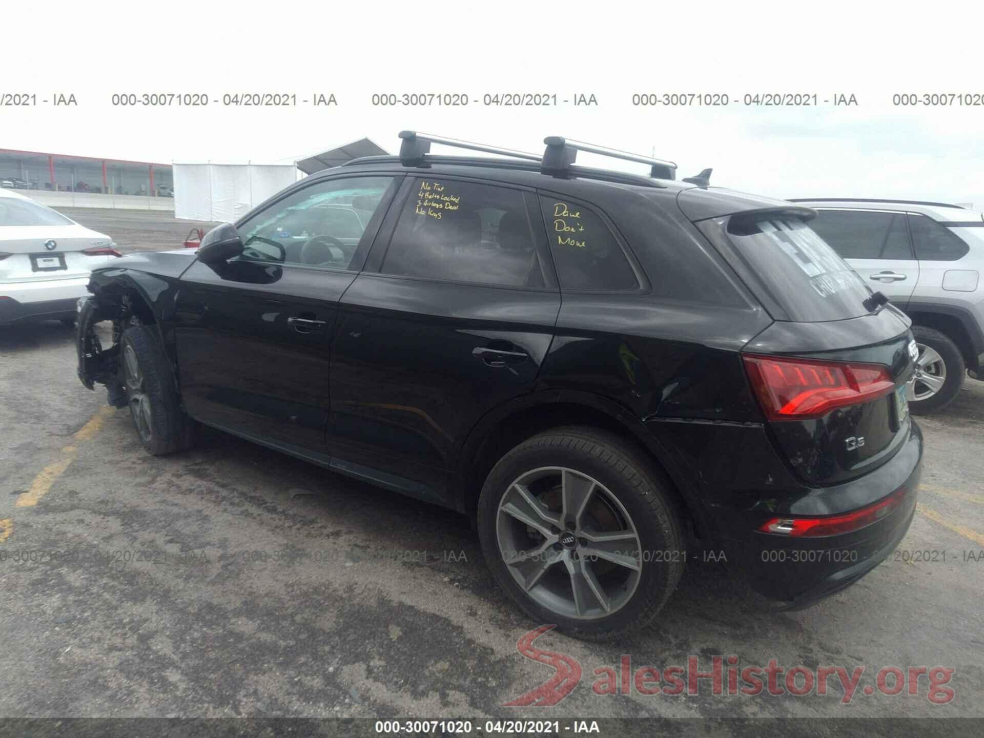 WA1BNAFY2K2032172 2019 AUDI Q5