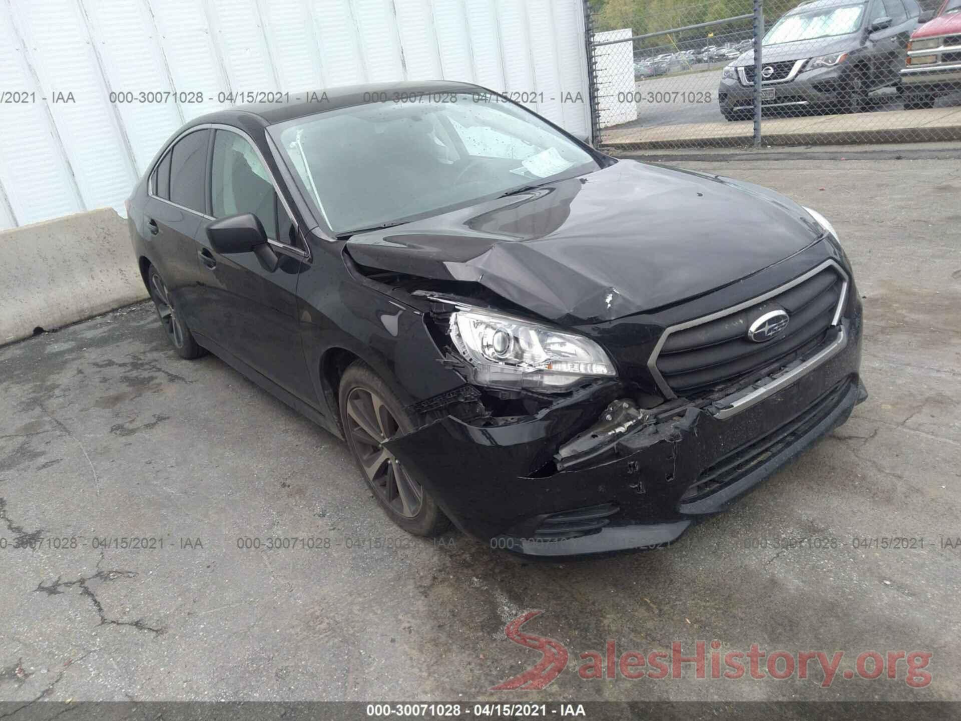 4S3BNAA66H3057722 2017 SUBARU LEGACY