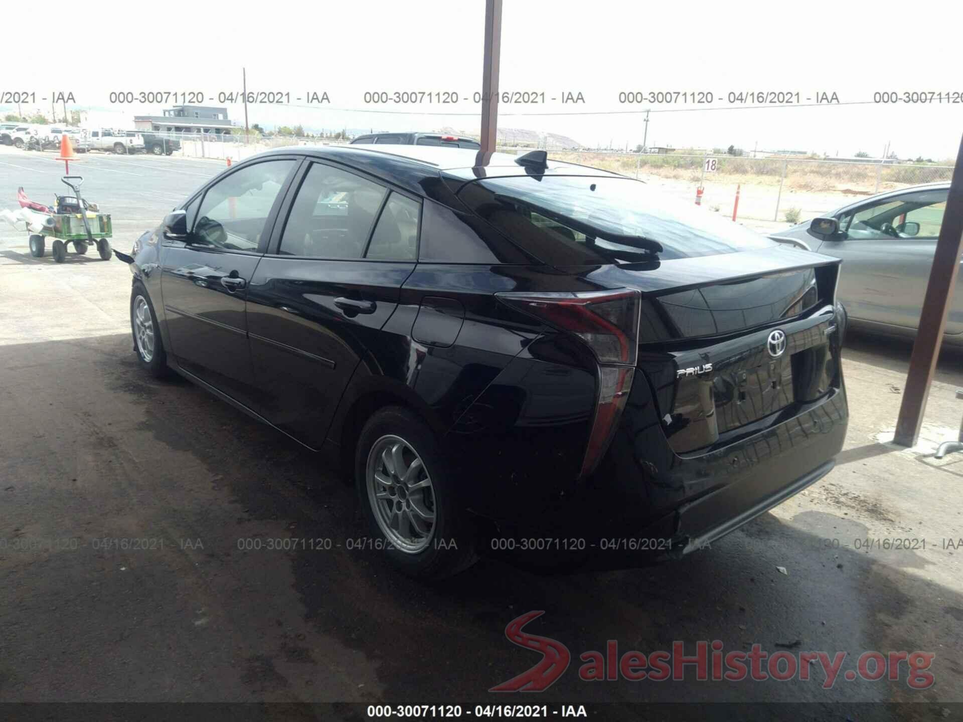 JTDKBRFU2H3048529 2017 TOYOTA PRIUS