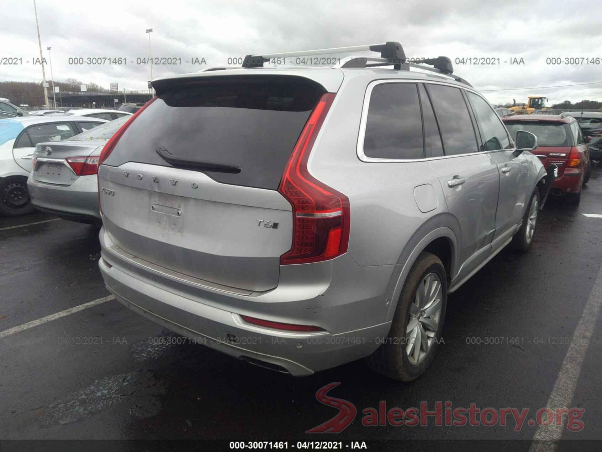 YV4A22PK1G1069525 2016 VOLVO XC90