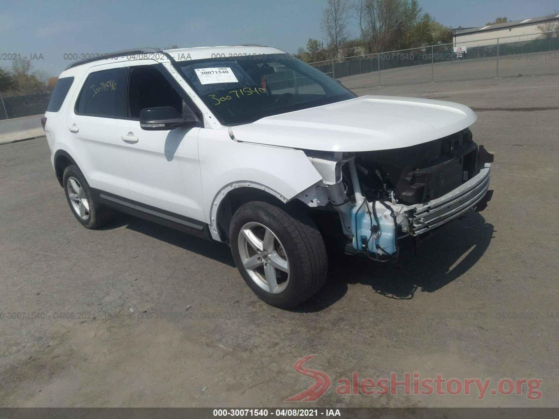 1FM5K8D89HGD36467 2017 FORD EXPLORER