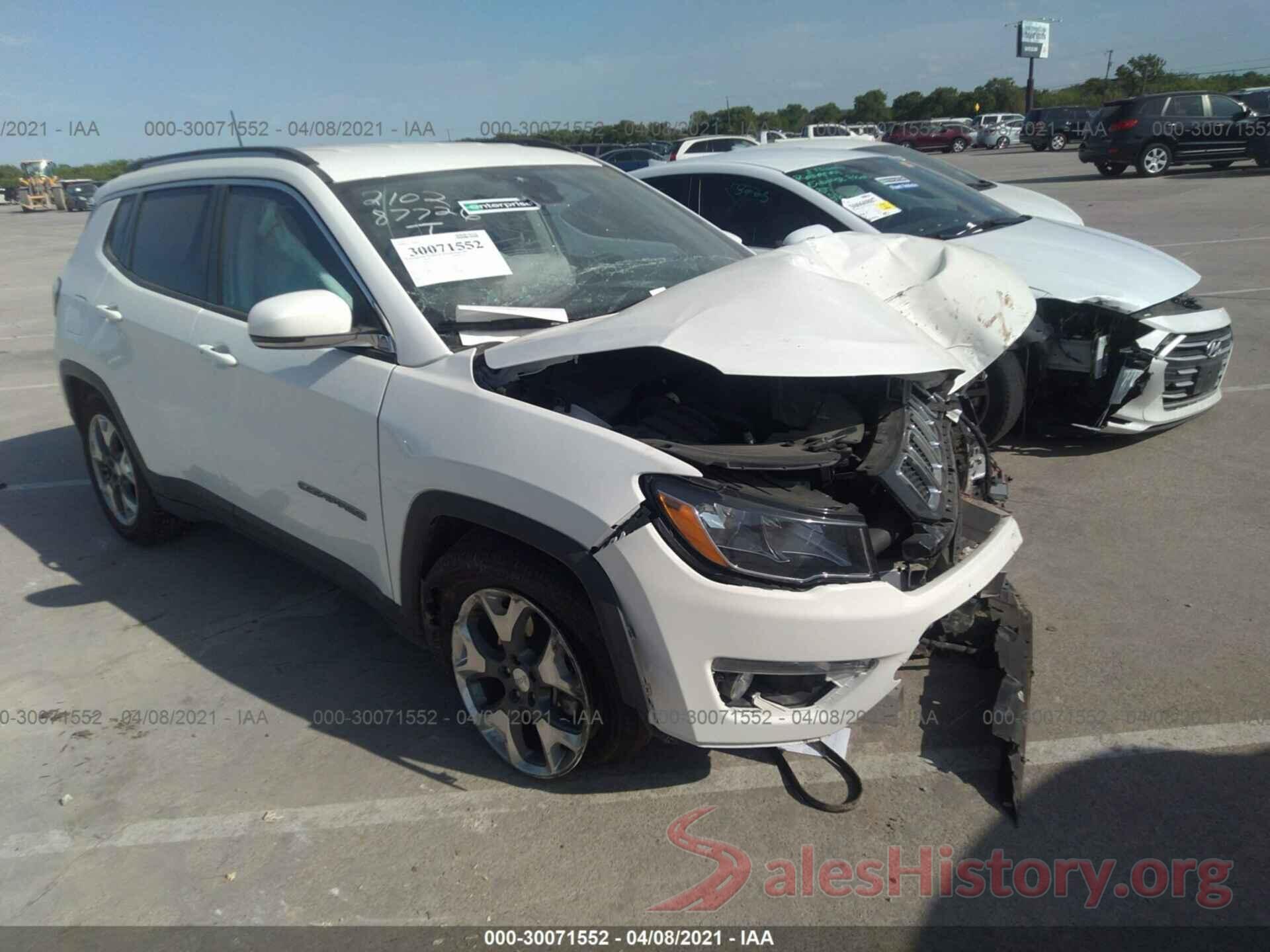 3C4NJCCB4MT559450 2021 JEEP COMPASS