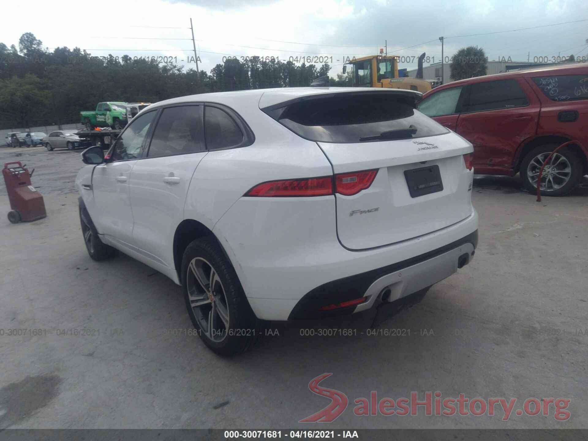 SADCM2FV9LA639478 2020 JAGUAR F-PACE