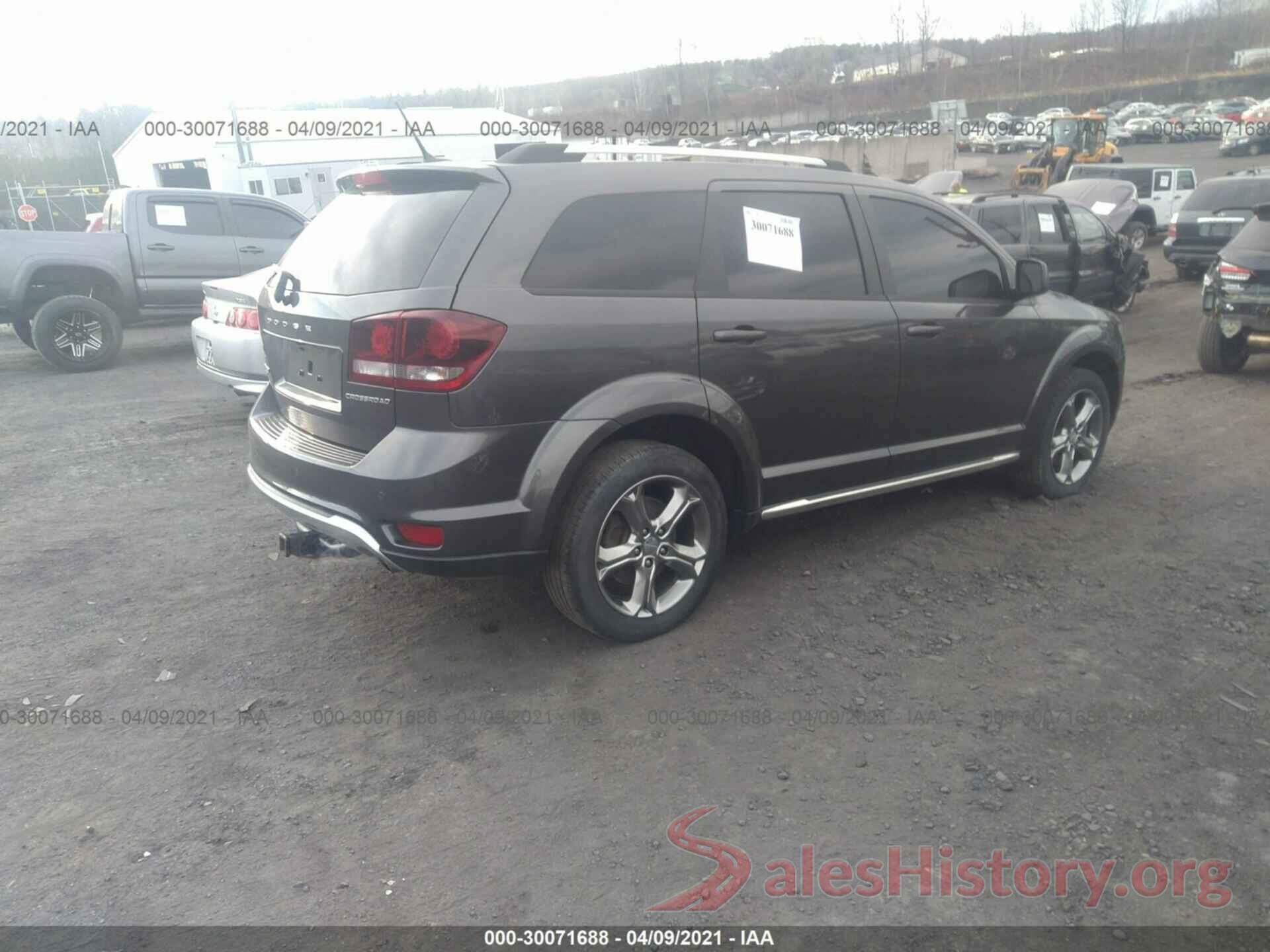 3C4PDDGG8HT639156 2017 DODGE JOURNEY