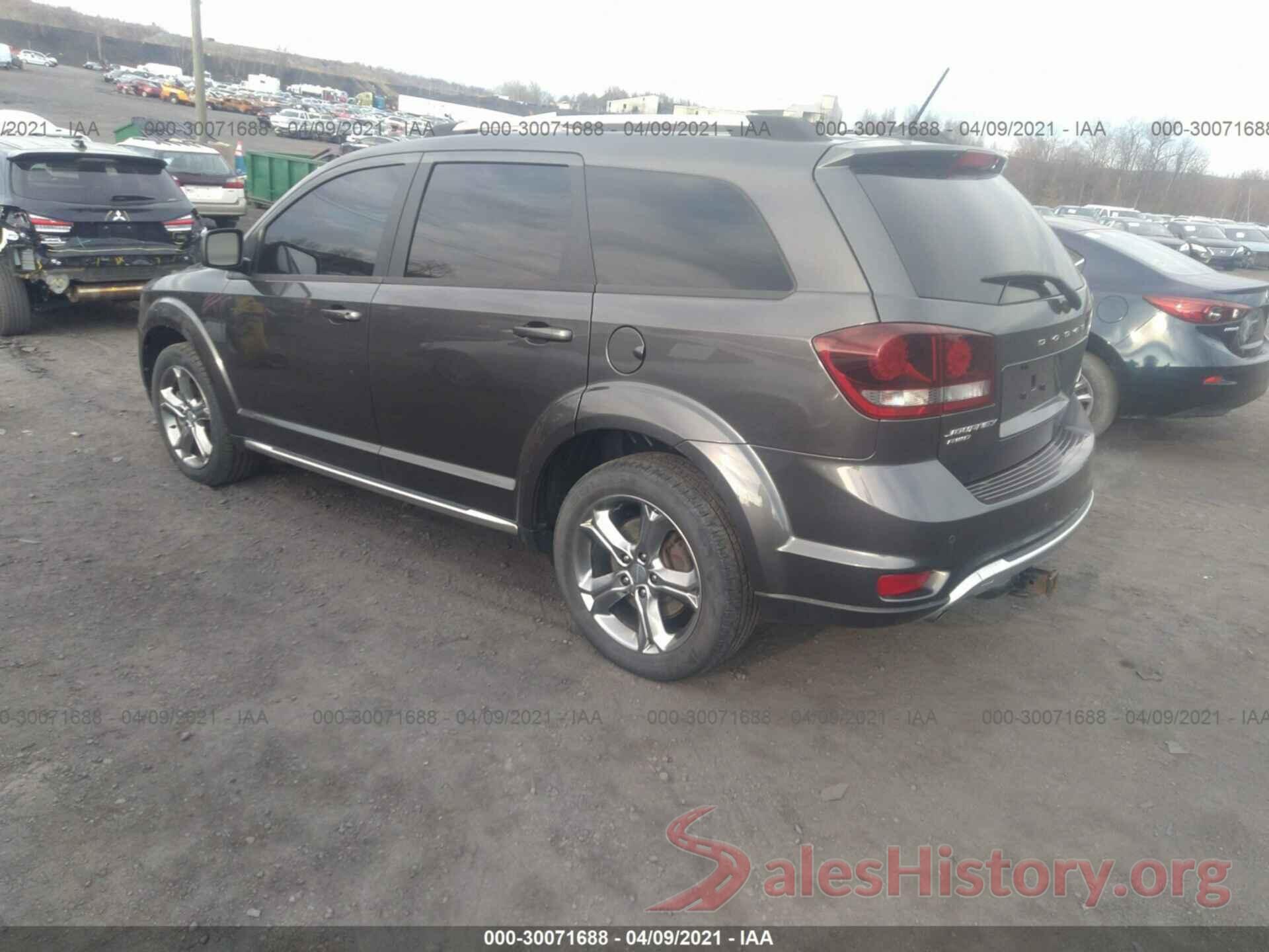 3C4PDDGG8HT639156 2017 DODGE JOURNEY