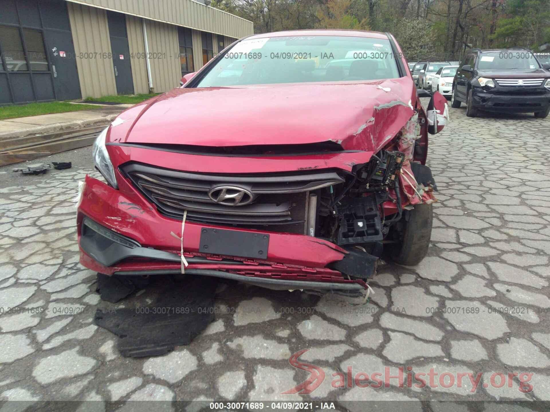 5NPE34AF9HH496230 2017 HYUNDAI SONATA