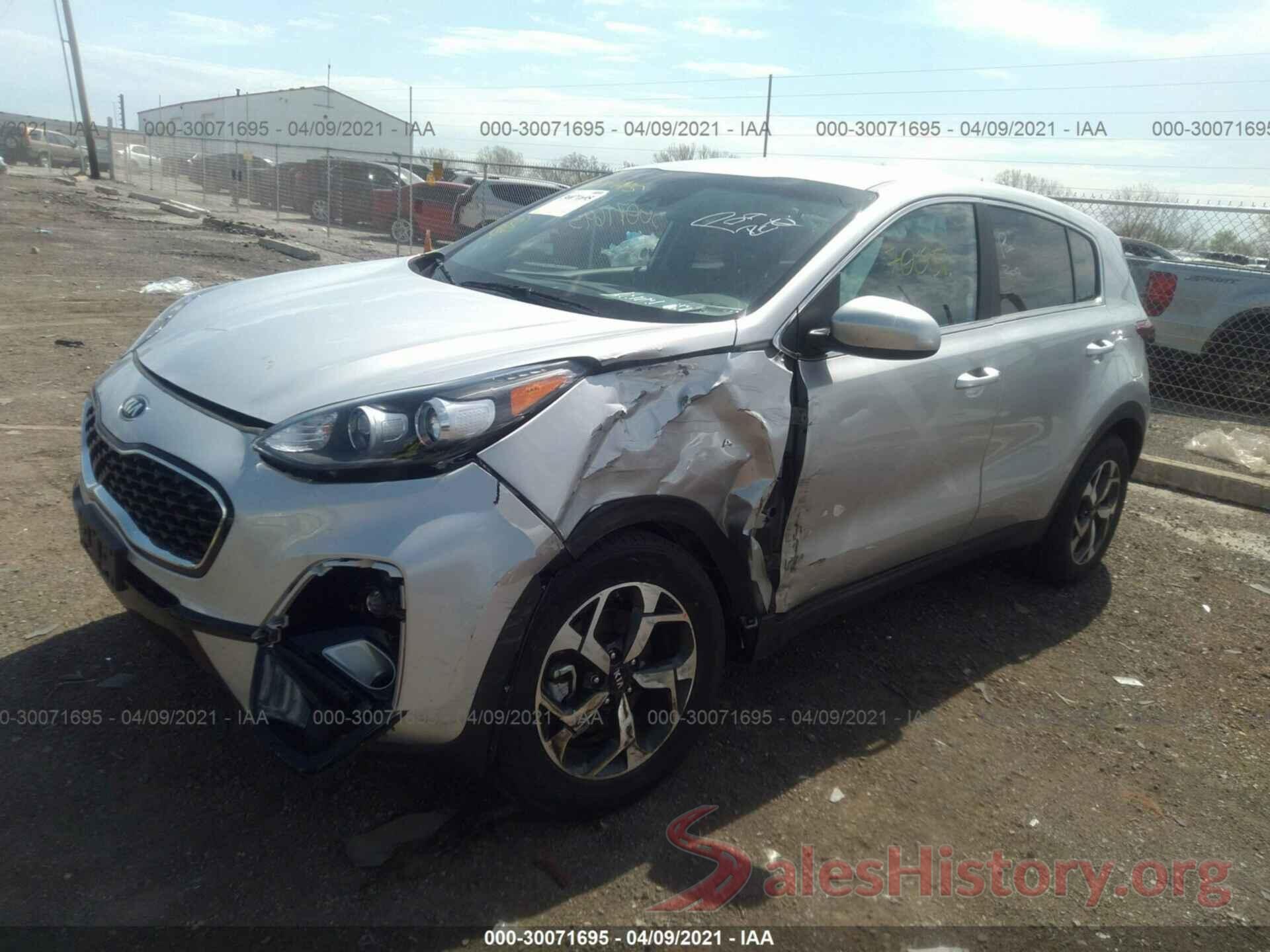 KNDPMCAC1M7915790 2021 KIA SPORTAGE