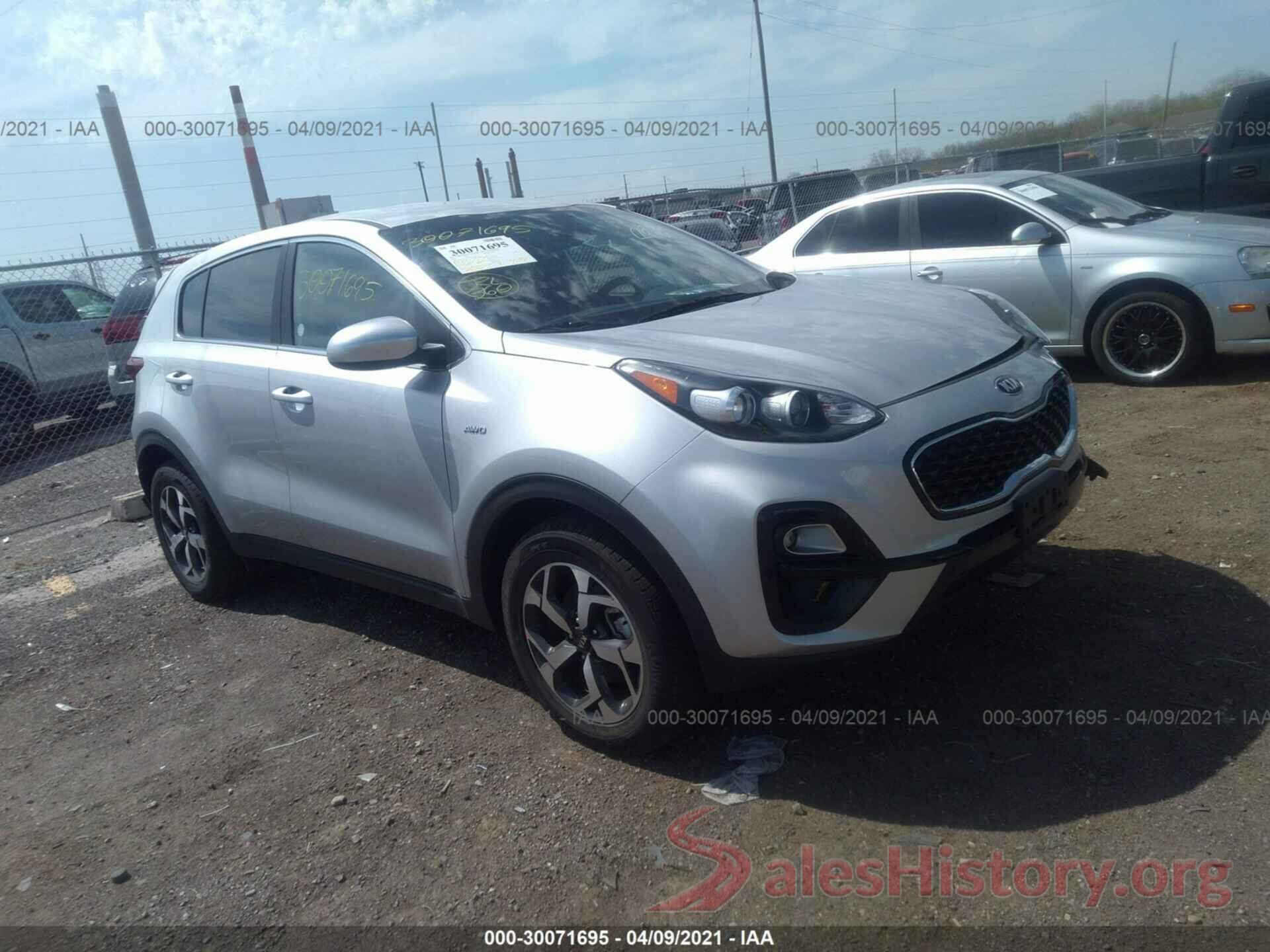 KNDPMCAC1M7915790 2021 KIA SPORTAGE