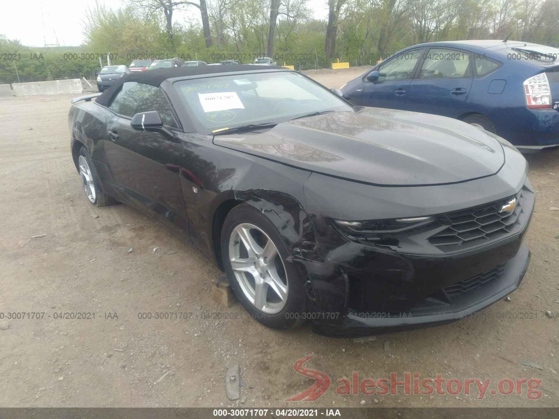 1G1FB3DX8L0126147 2020 CHEVROLET CAMARO