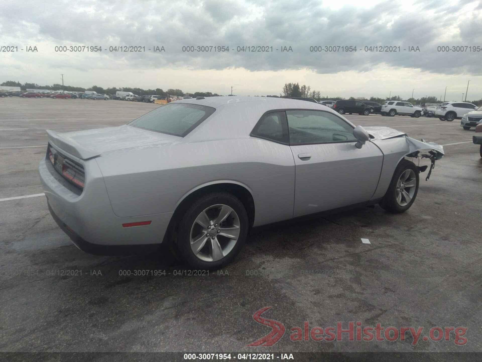 2C3CDZAG1MH534454 2021 DODGE CHALLENGER