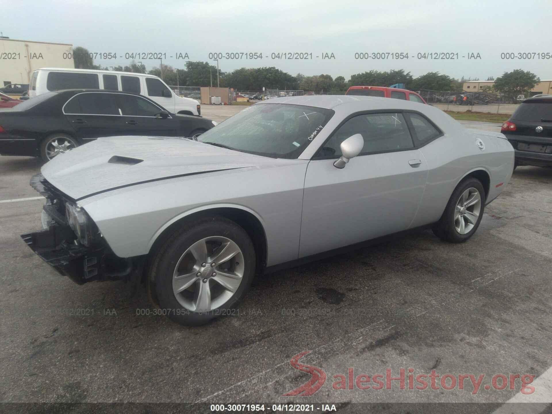 2C3CDZAG1MH534454 2021 DODGE CHALLENGER