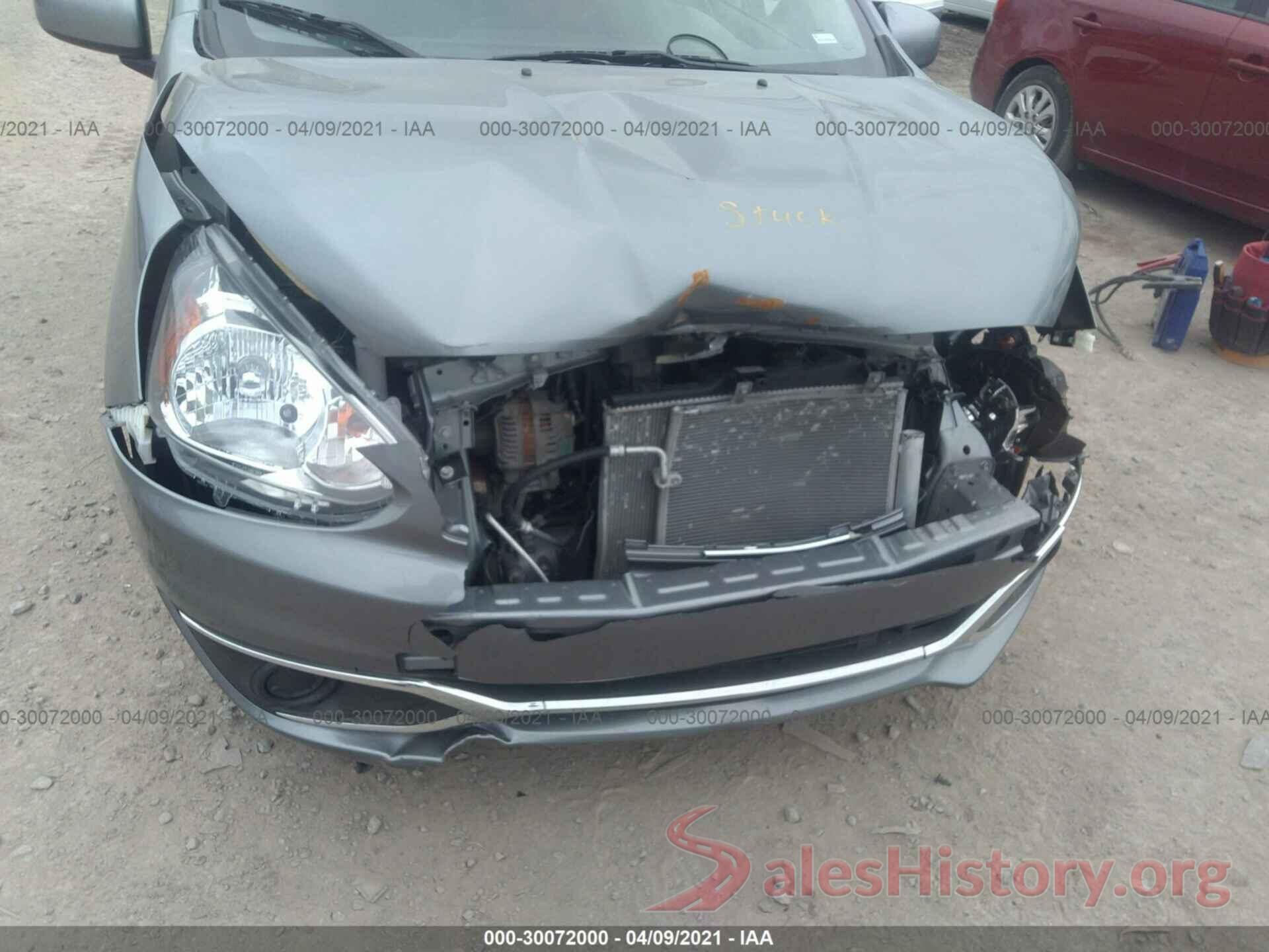 ML32A3HJ9KH012935 2019 MITSUBISHI MIRAGE