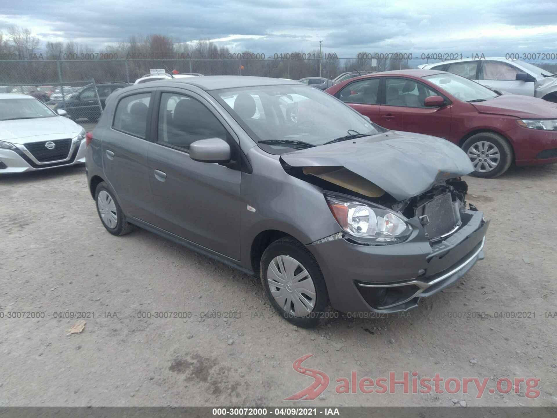 ML32A3HJ9KH012935 2019 MITSUBISHI MIRAGE