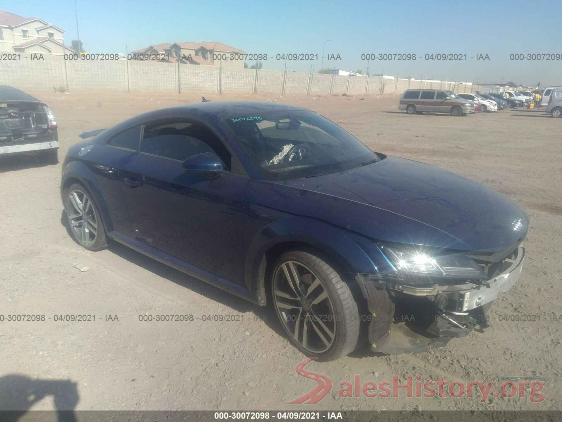 TRUC5AFV1G1019948 2016 AUDI TT