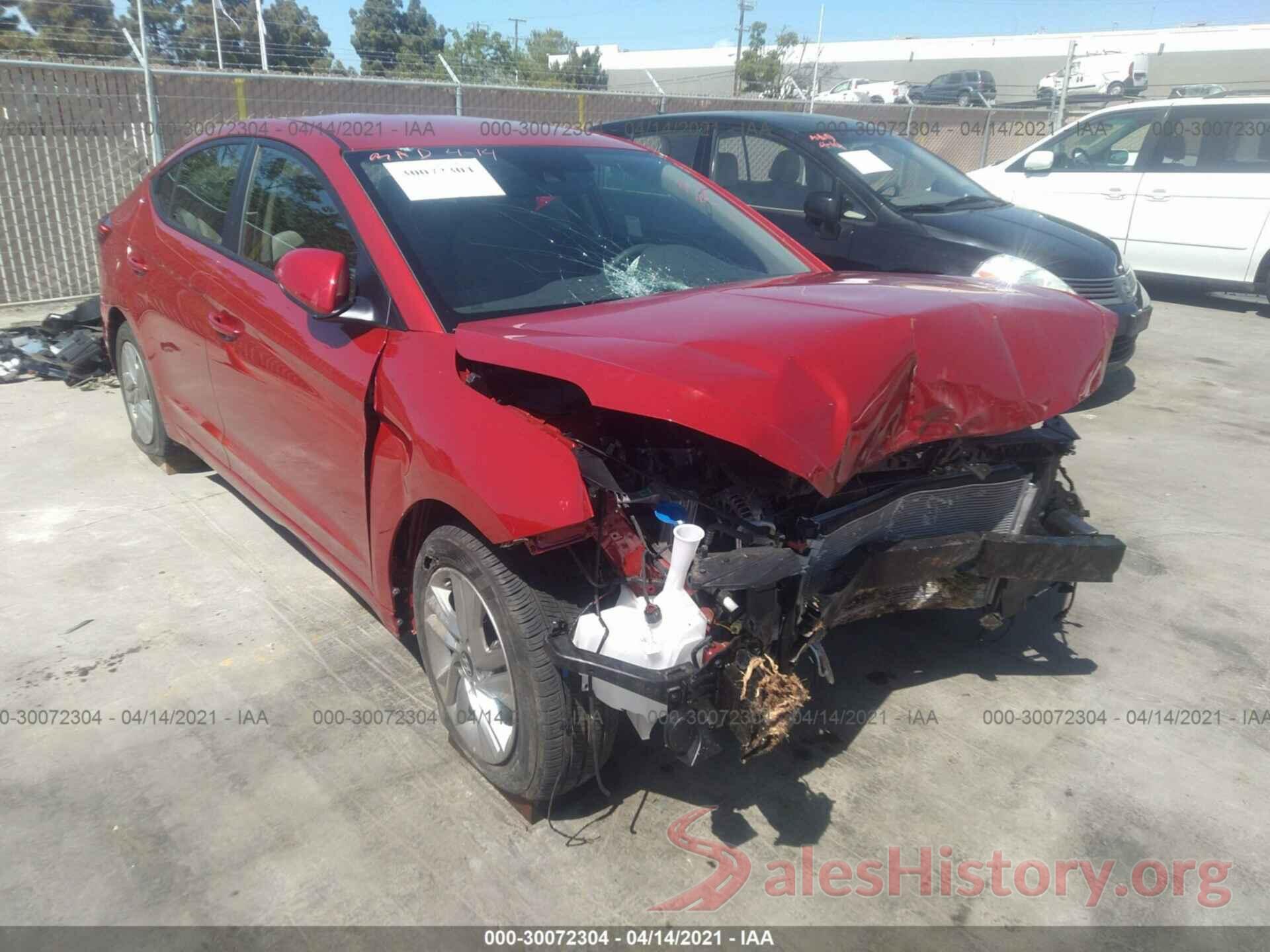 5NPD84LF5KH461038 2019 HYUNDAI ELANTRA