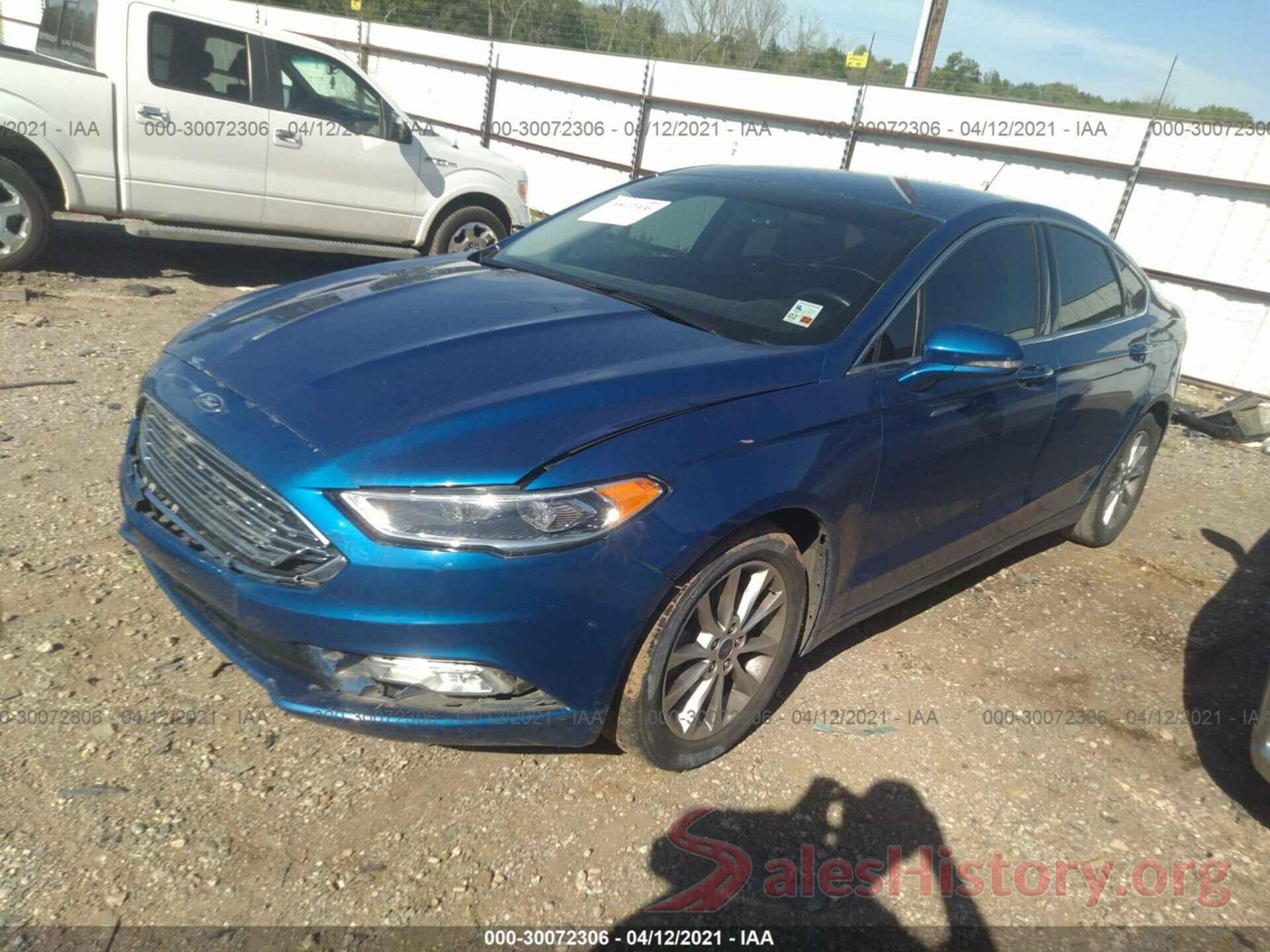 3FA6P0HD4HR122844 2017 FORD FUSION