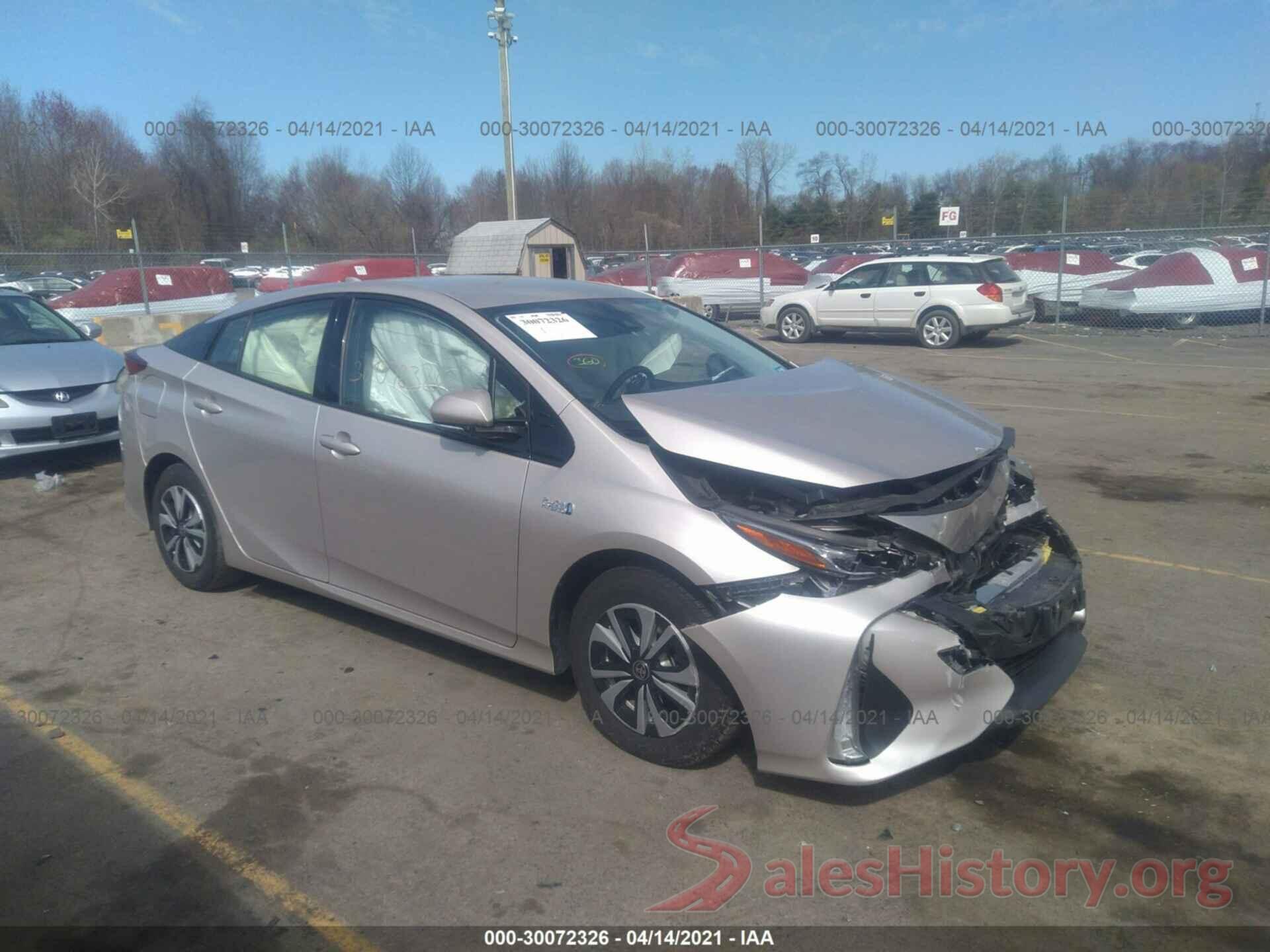 JTDKARFP6H3015806 2017 TOYOTA PRIUS PRIME