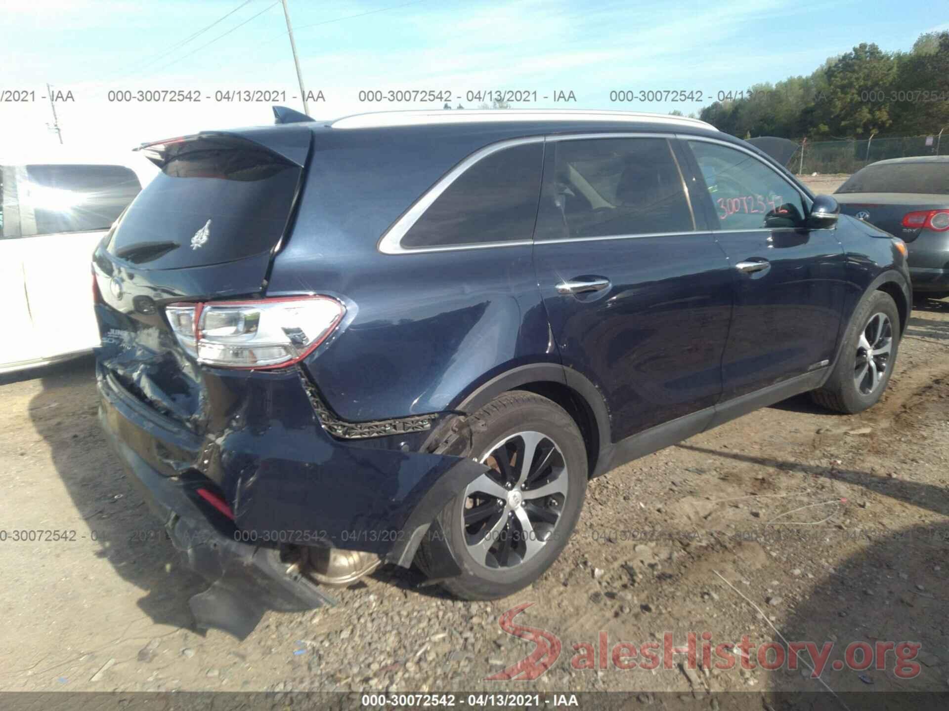 5XYPHDA51GG081958 2016 KIA SORENTO