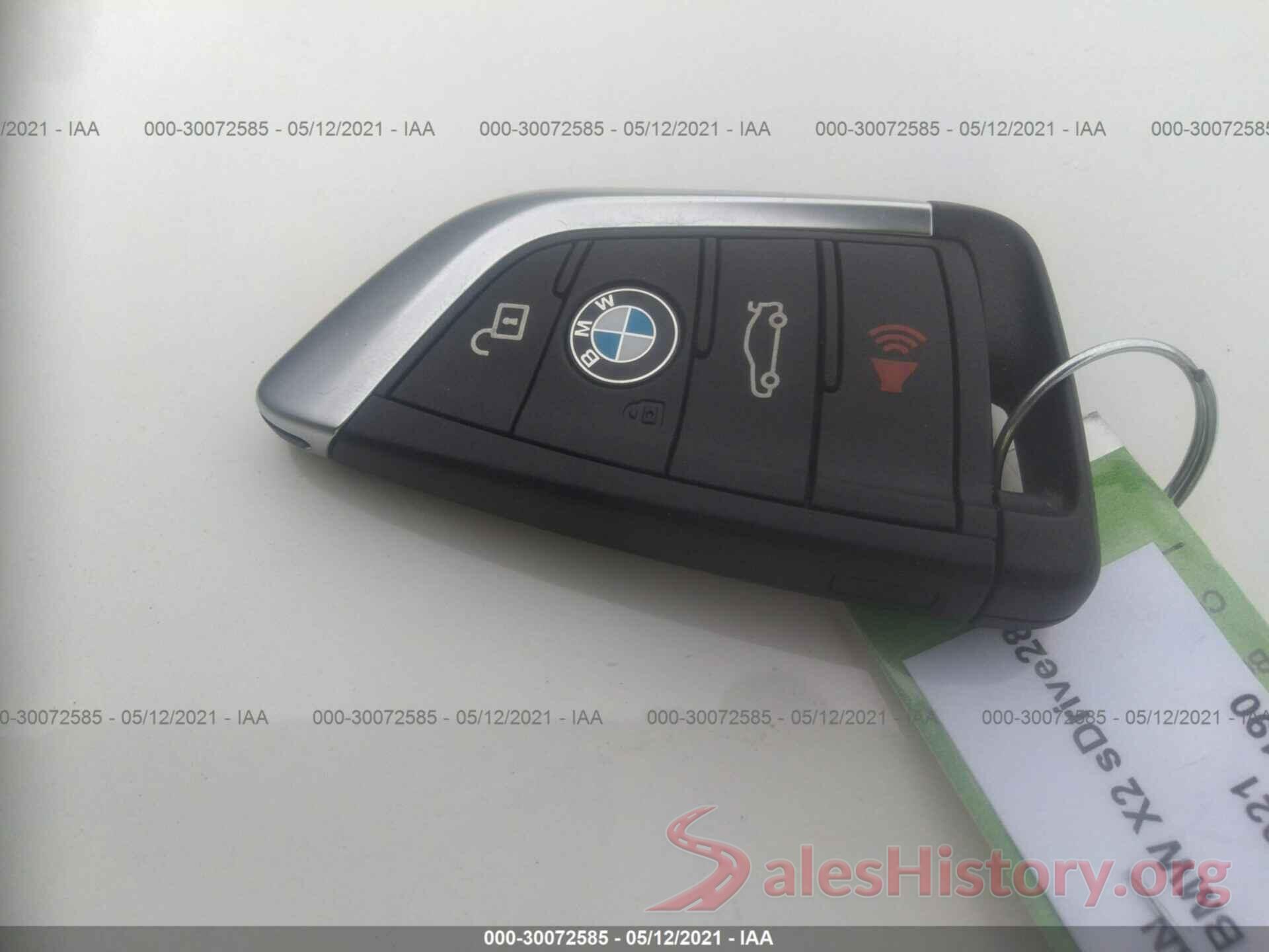 WBXYH9C02L5P21927 2020 BMW X2