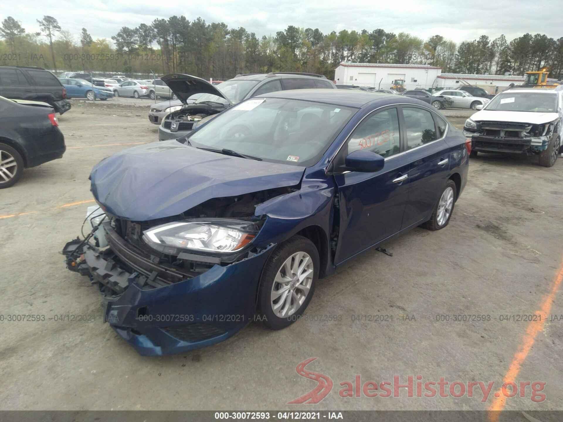 3N1AB7AP8JY274673 2018 NISSAN SENTRA