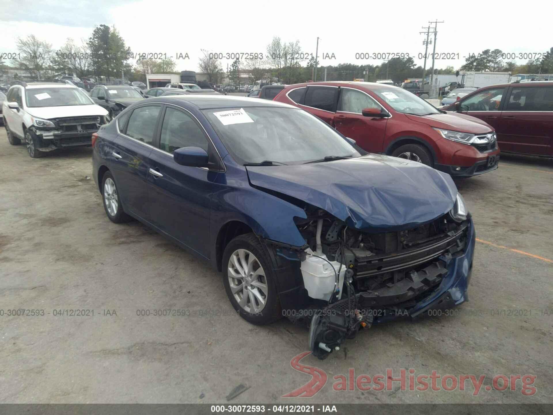 3N1AB7AP8JY274673 2018 NISSAN SENTRA