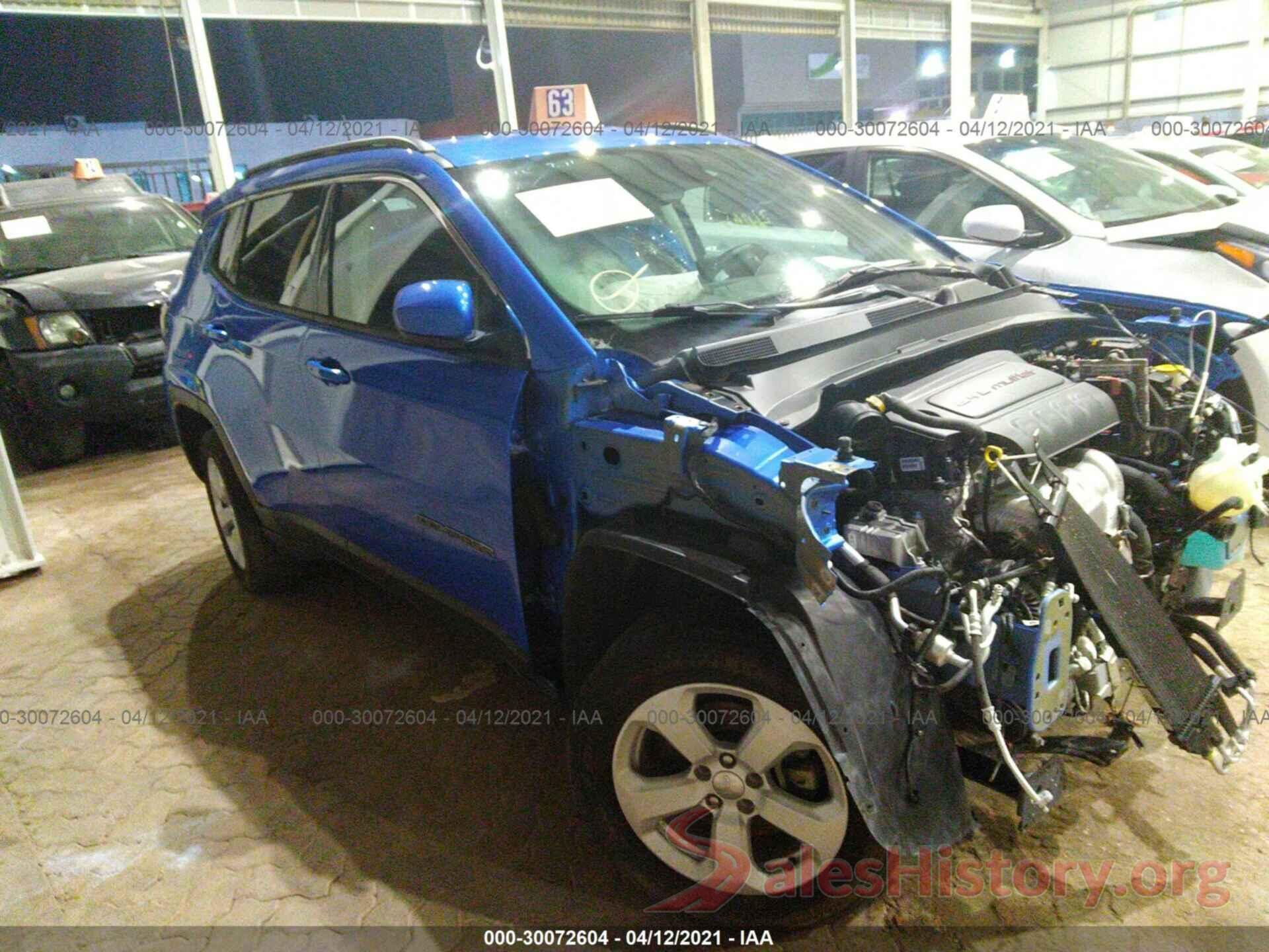 3C4NJDBB9KT596997 2019 JEEP COMPASS