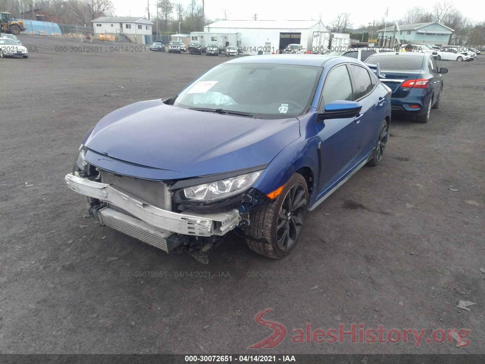 SHHFK7H46JU429990 2018 HONDA CIVIC HATCHBACK